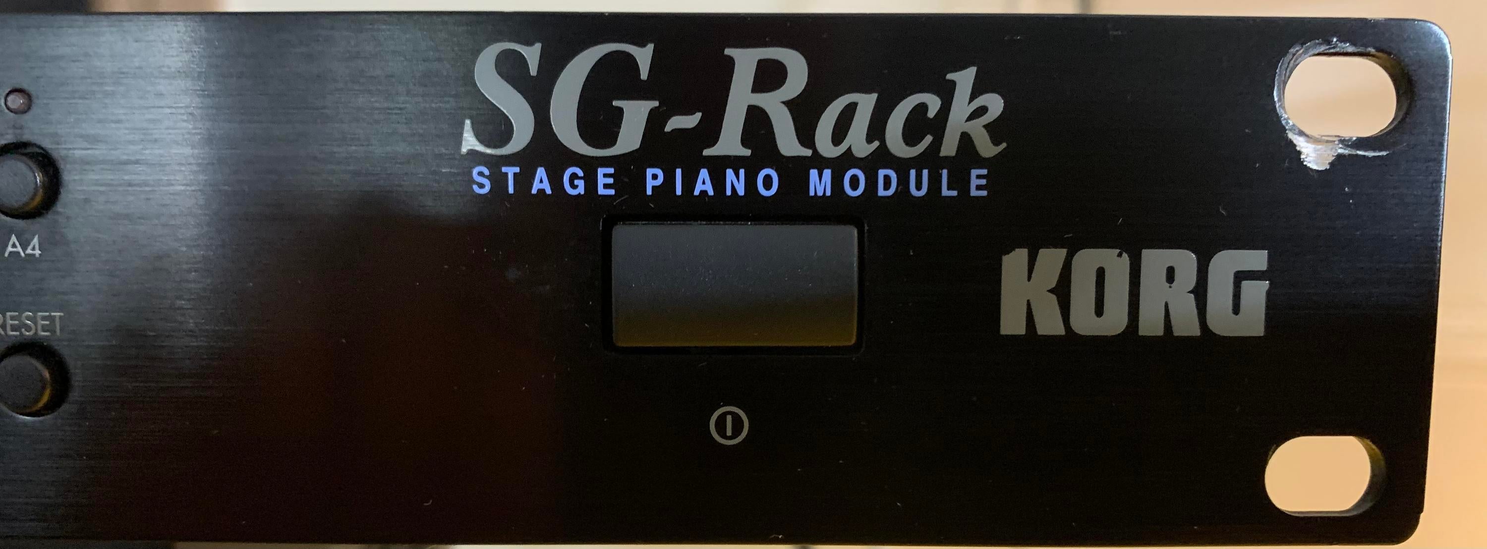 【在庫最安値】KORG SG-Rack STAGE PIANO MODULE 音源モジュール