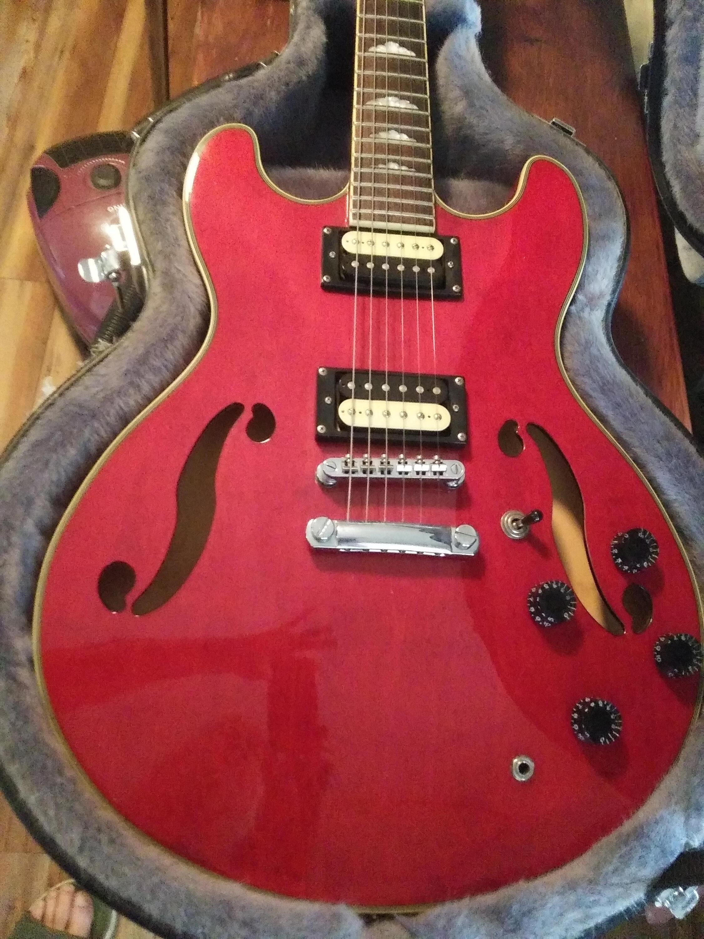 Carlo robelli deals semi hollow guitar