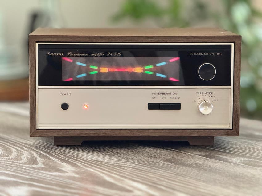 Used Sansui RA-500 Reverberation - Sweetwater's Gear Exchange