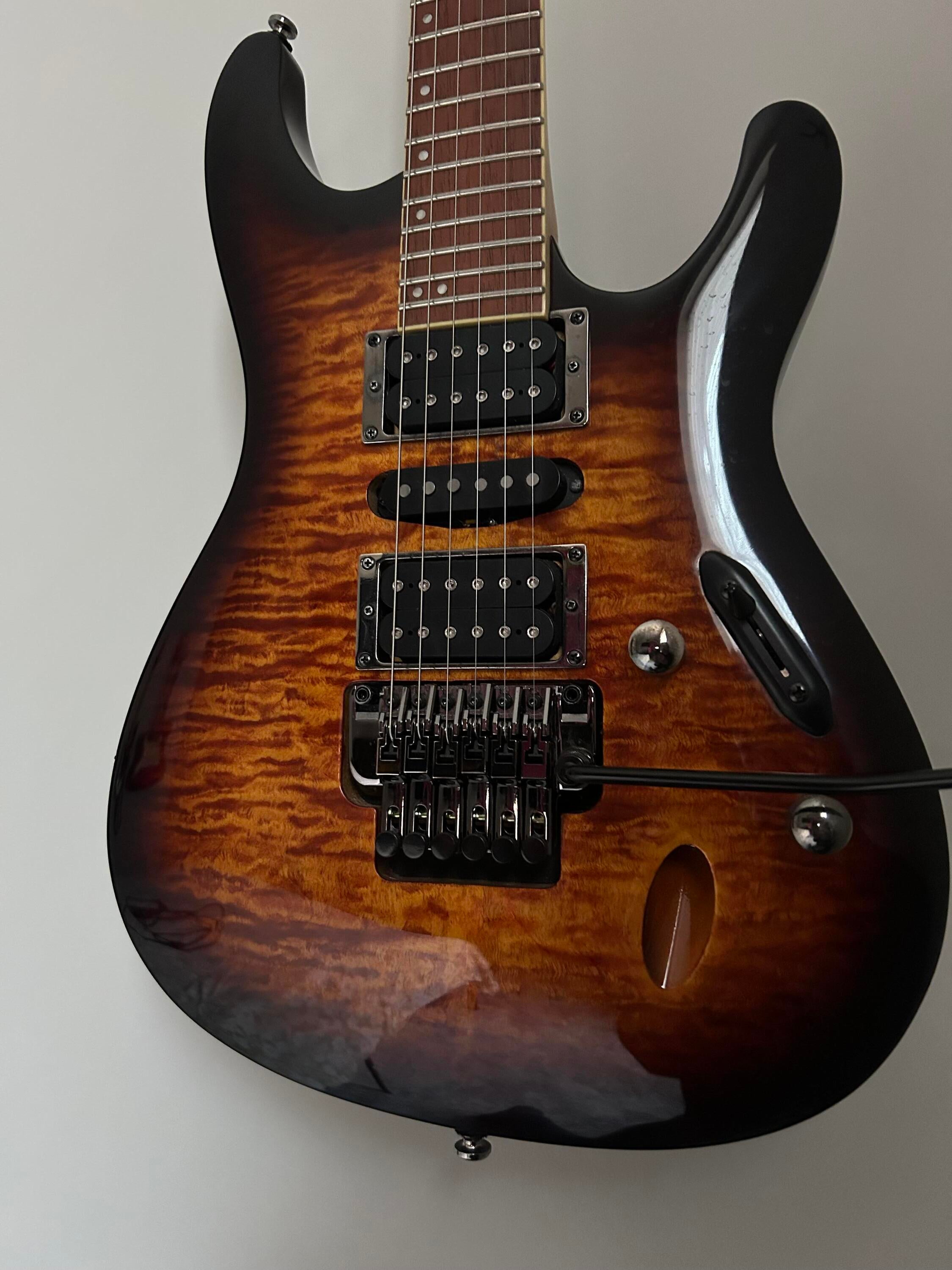 Exchange　Sweetwater's　Dragon　S670QM　Guitar　Electric　Gear　Used　Ibanez