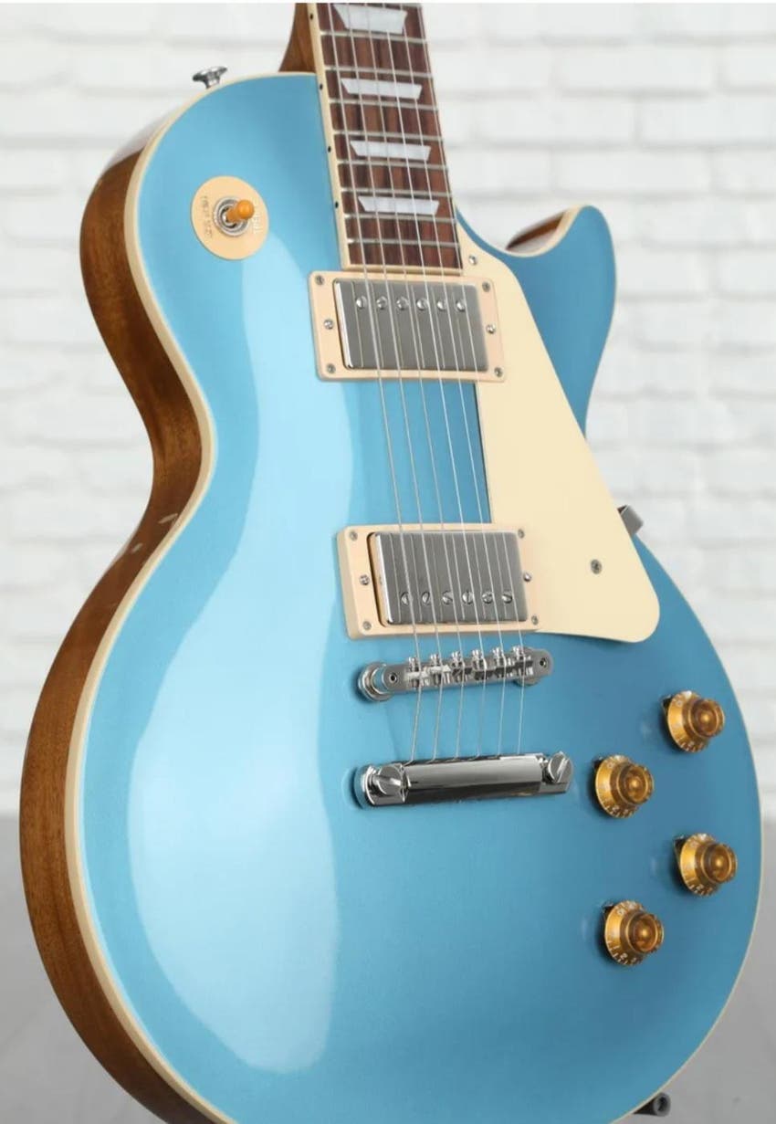 Les Paul Standard '50s Plain Top Electric Guitar - Pelham Blue
