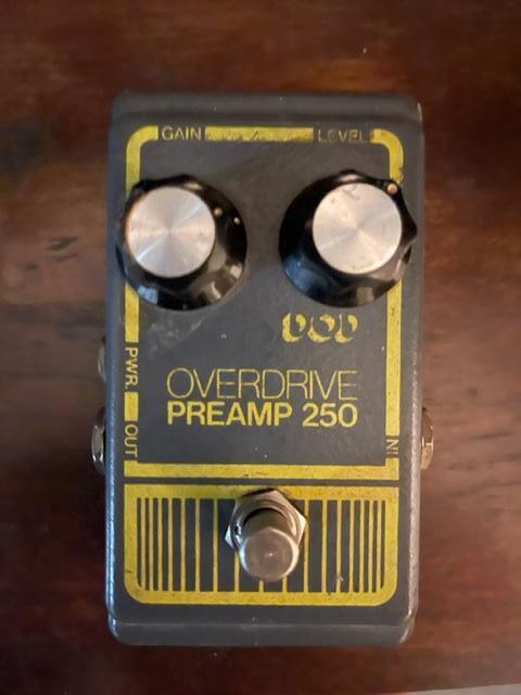 Used DOD Overdrive Preamp 250 Vintage 1970s - Sweetwater's Gear