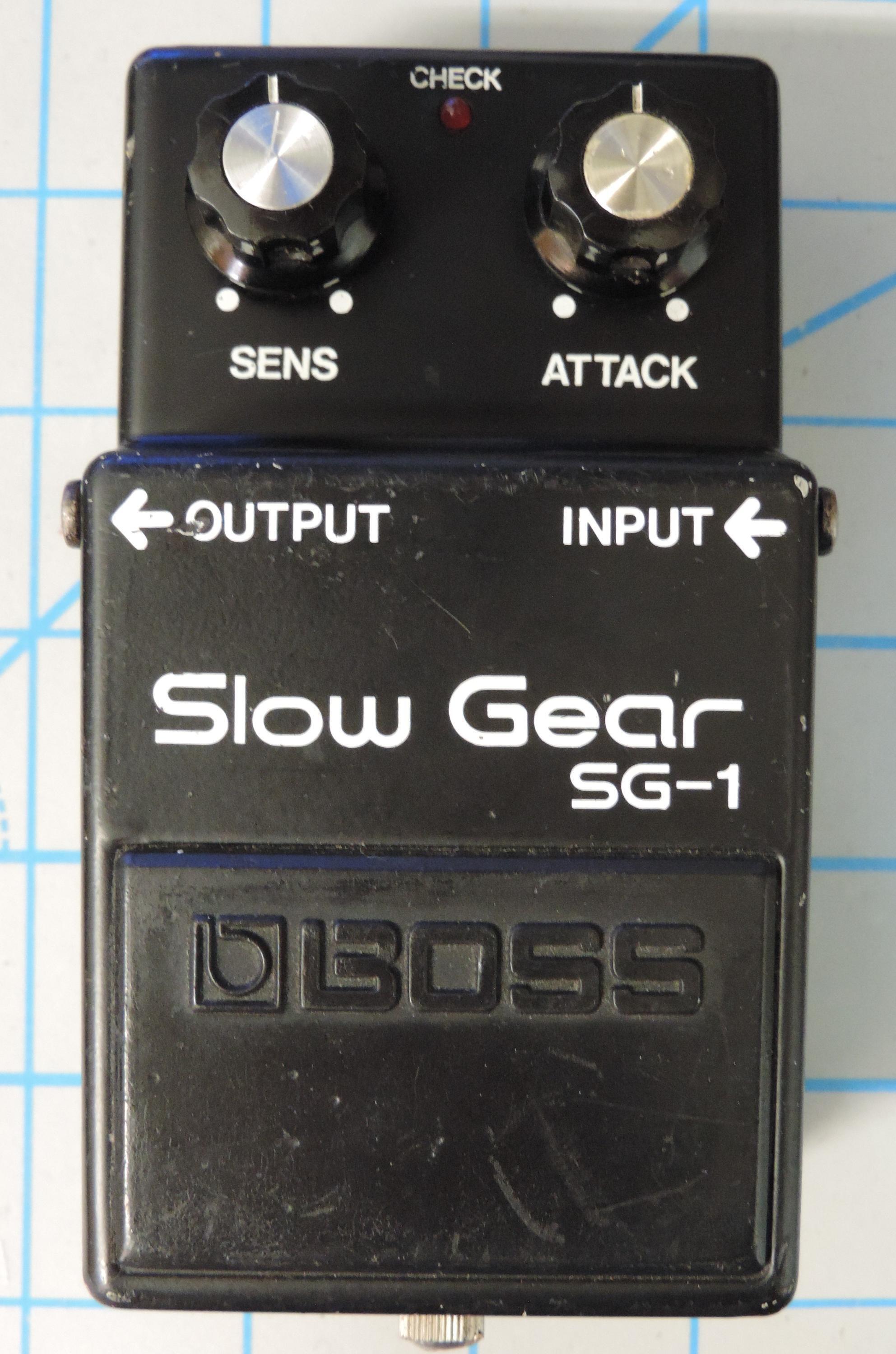 Used Boss Slow Gear SG-1 Vintage 1979 Auto Swell Pedal