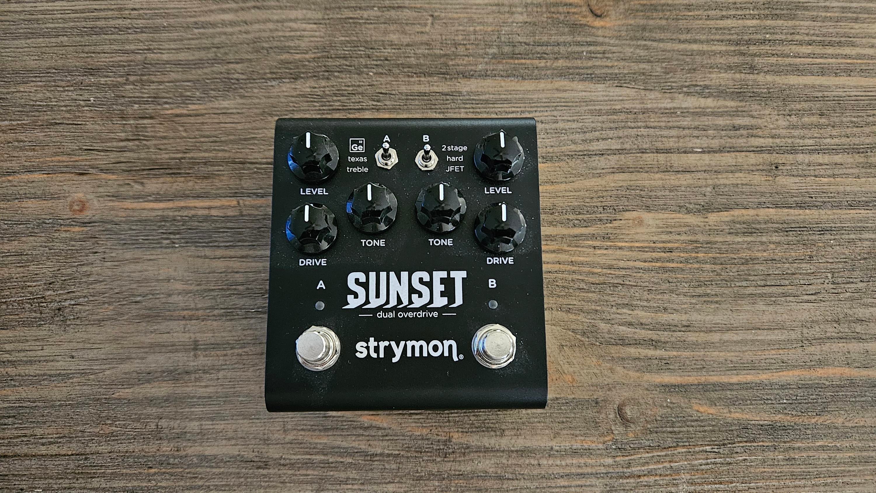 Used Strymon Sunset Dual Overdrive Pedal *MIDNIGHT EDITION *