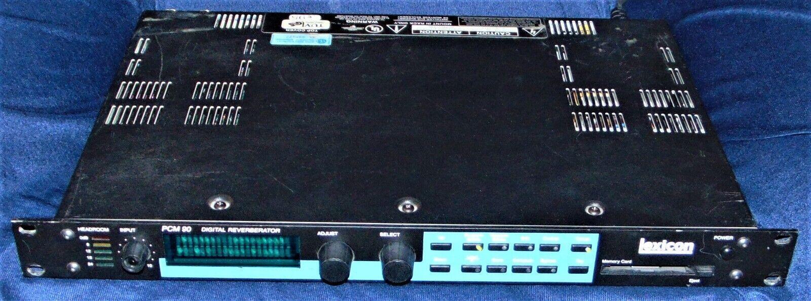 Used Lexicon PCM 90 Digital Reverb Processor - Sweetwater's Gear