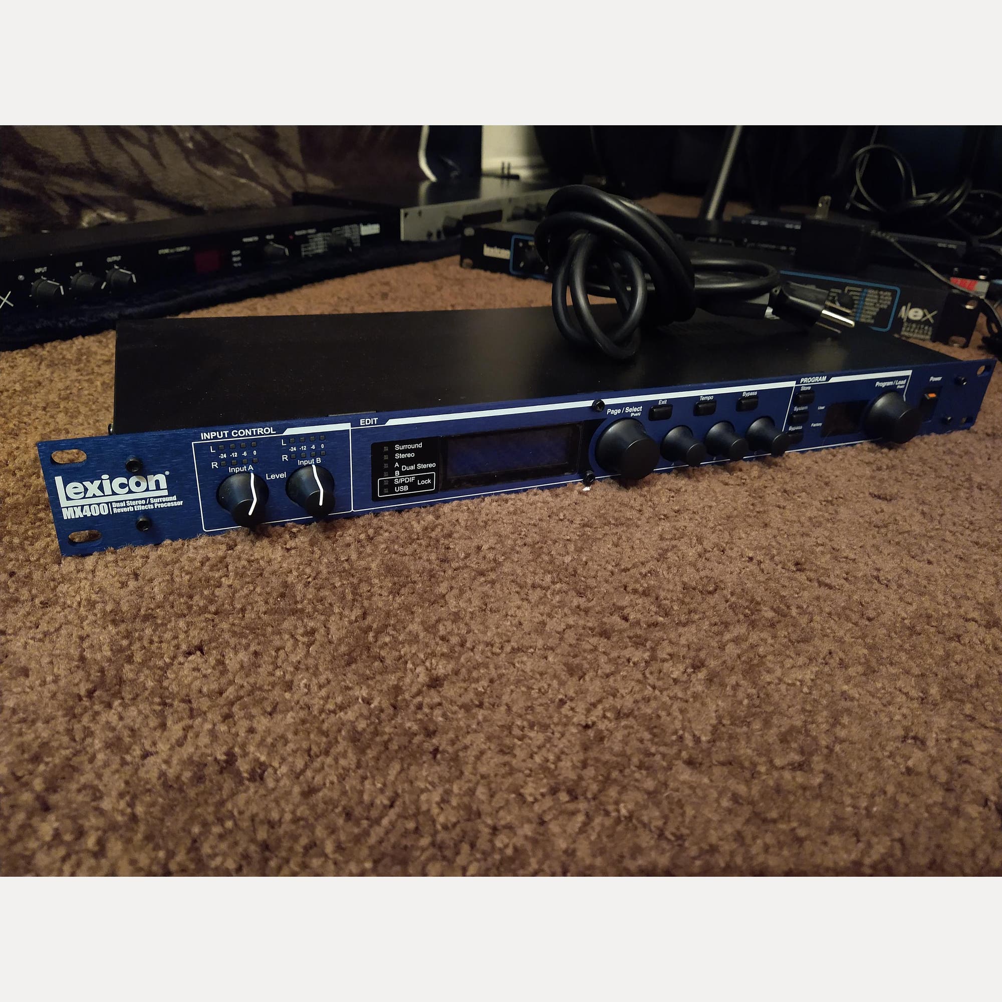 Used Lexicon MX400 - Dual Stereo / Surround - Sweetwater's Gear Exchange