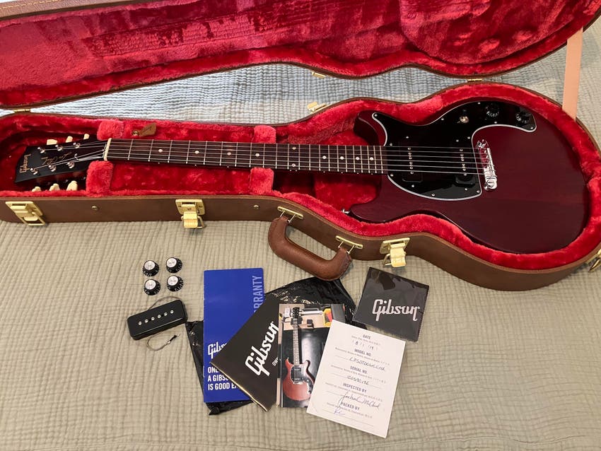 Les Paul Special Tribute DC - Worn Cherry w/ Upgraded pickup + Tuners