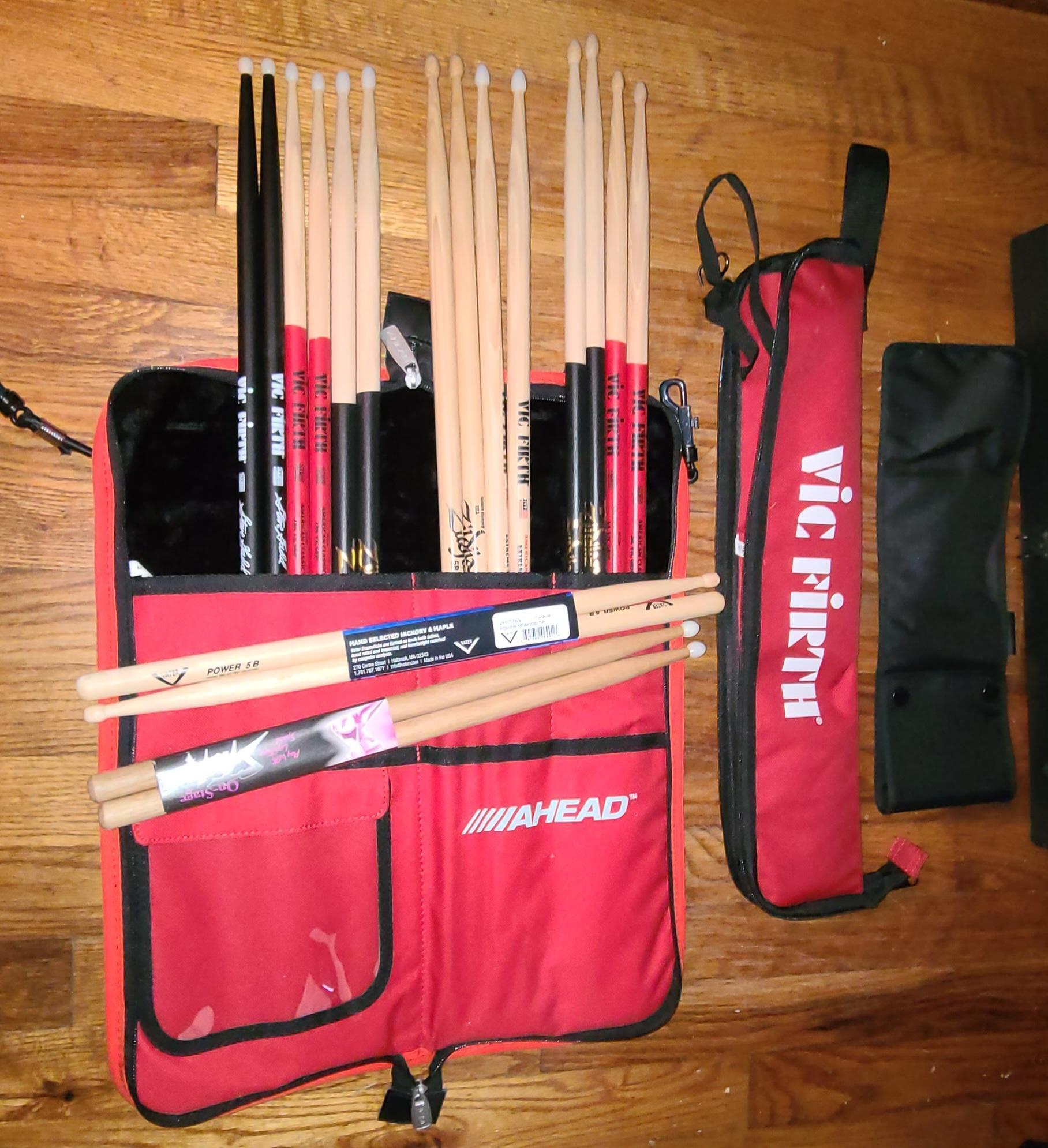 Used Various DrumSticks and Cases Sweetwater Gear Exchange