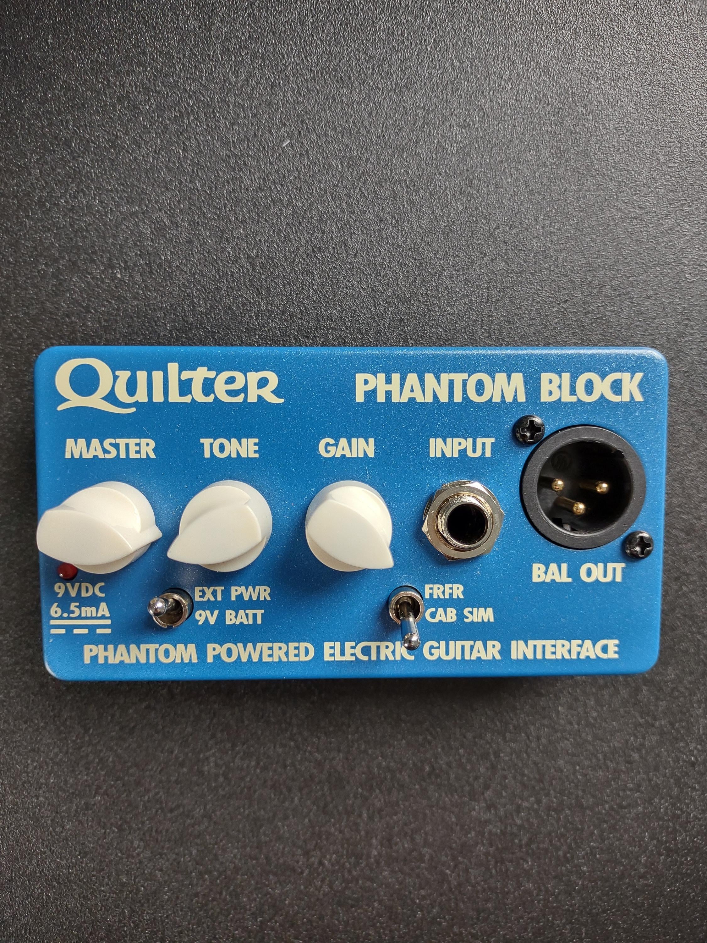 Used Quilter Labs Phantom Block Phantom Powered Electric Guitar Interface