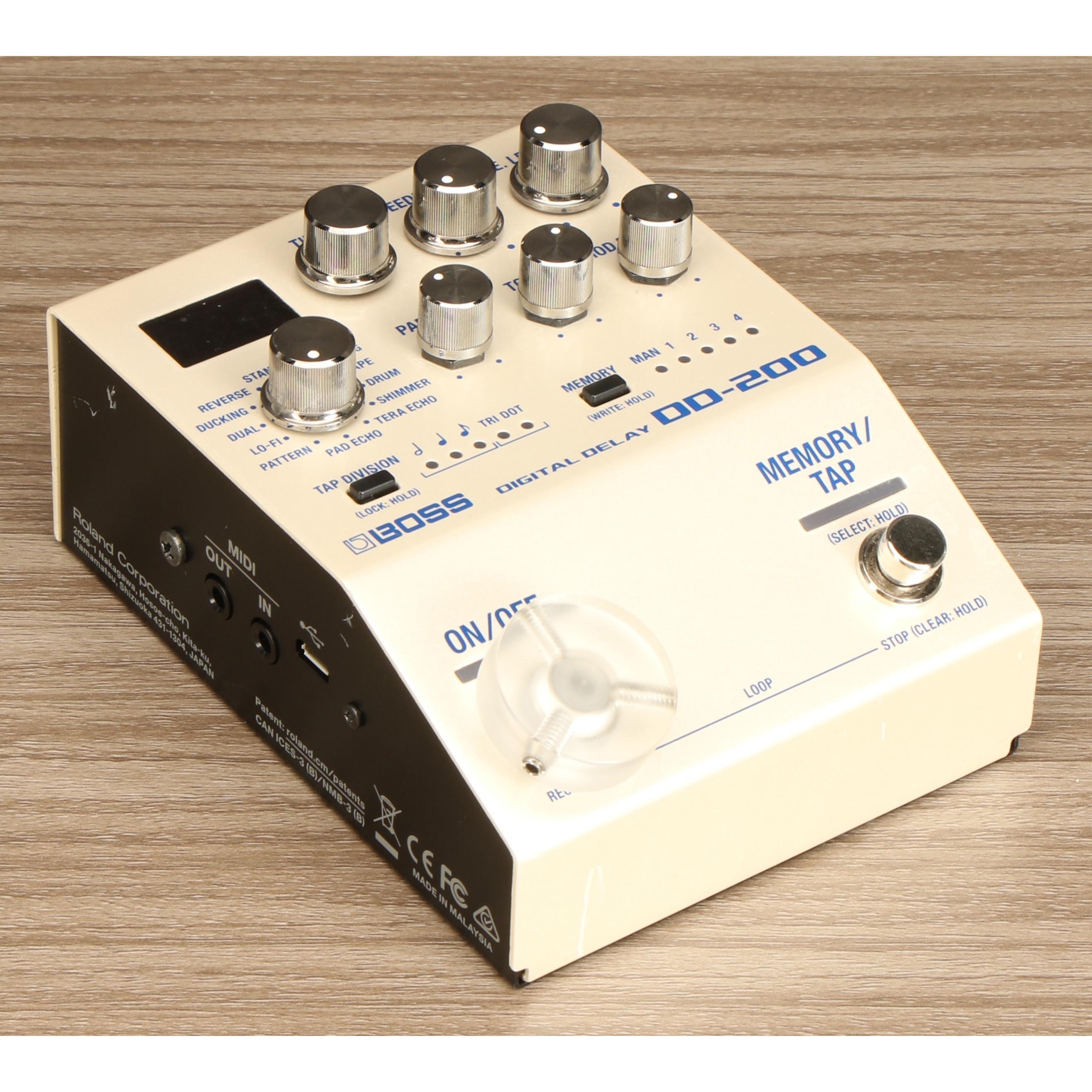 Used Boss DD-200 Digital Delay Electric - Sweetwater's Gear Exchange