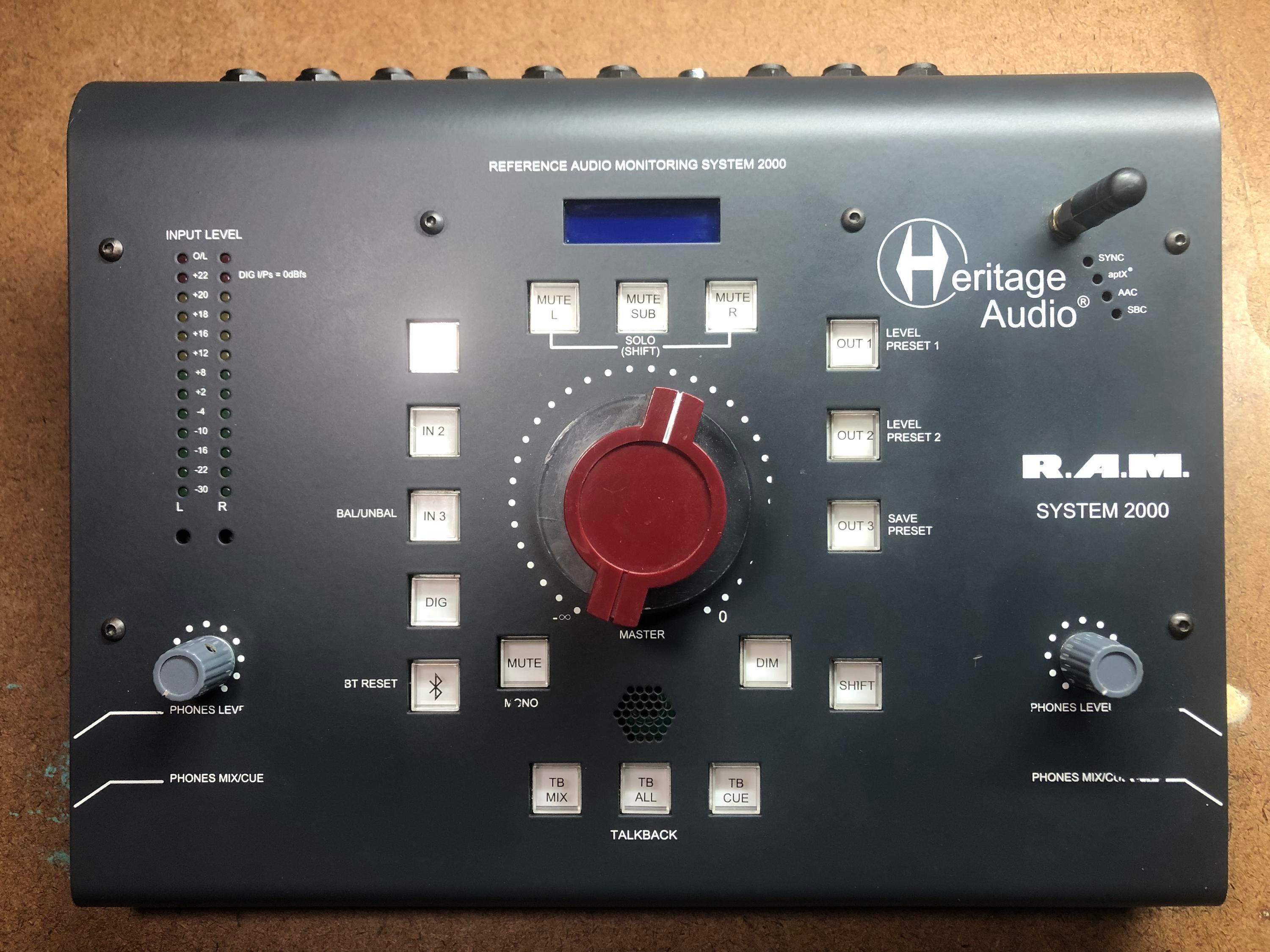 Used Heritage Audio RAM System 2000 Desktop - Sweetwater's Gear
