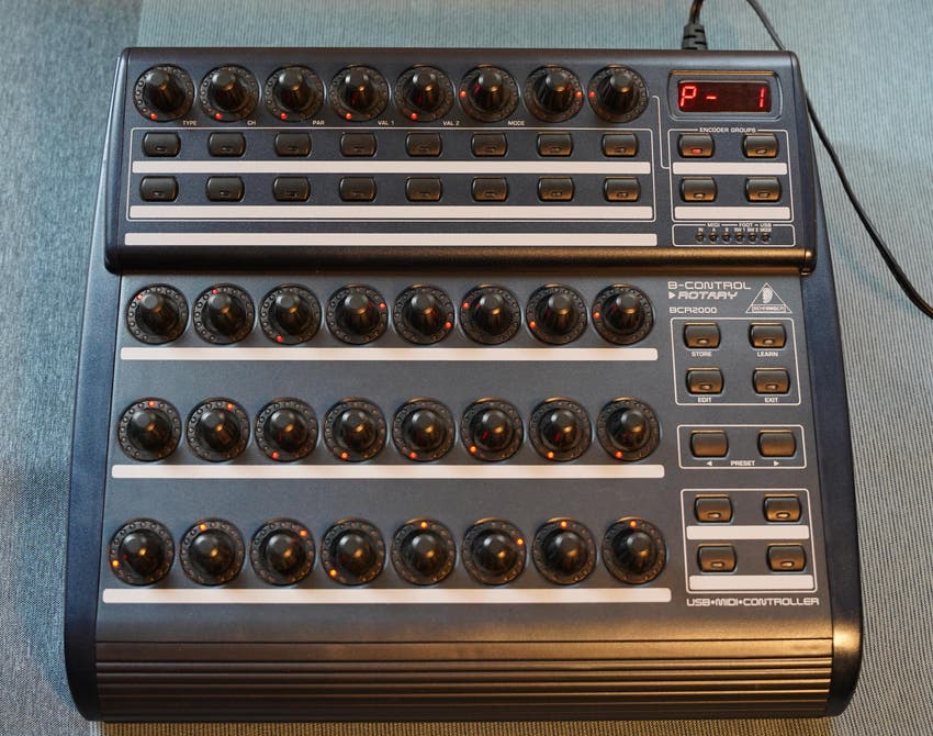 Used Behringer BCR 2000 MIDI controller Sweetwater Gear Exchange