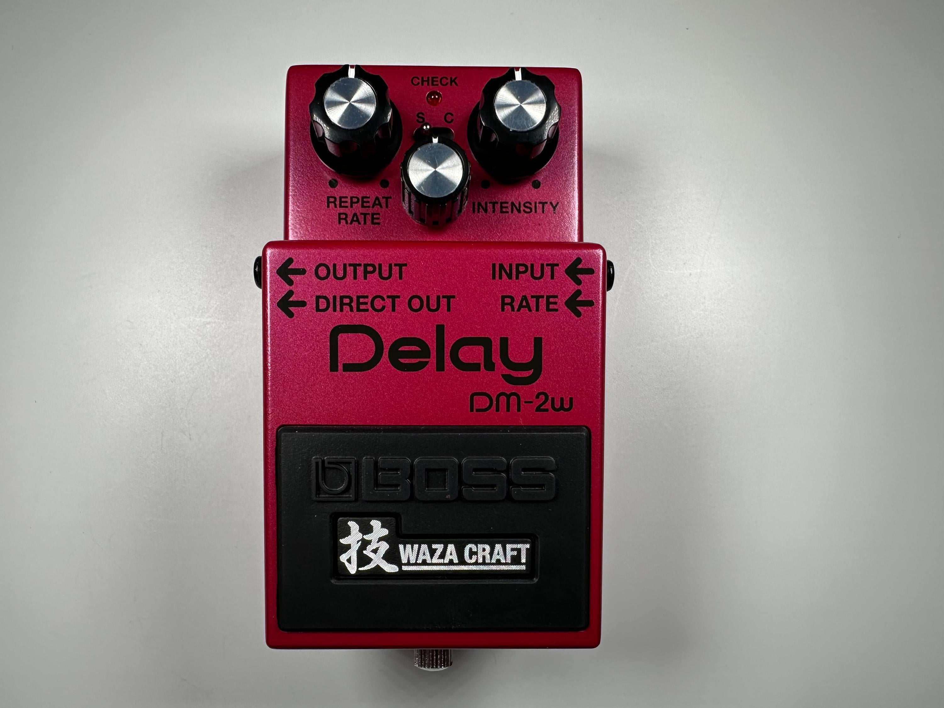 Used Boss DM-2W Waza Craft Delay Pedal - Sweetwater's Gear