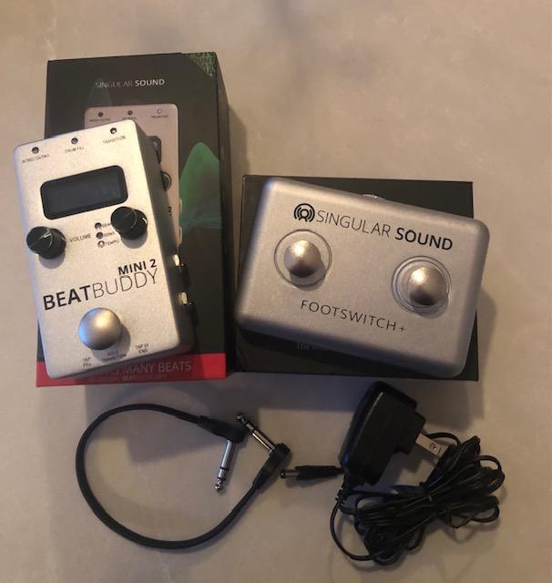 BeatBuddy MINI 2 & foot switch セット - エフェクター