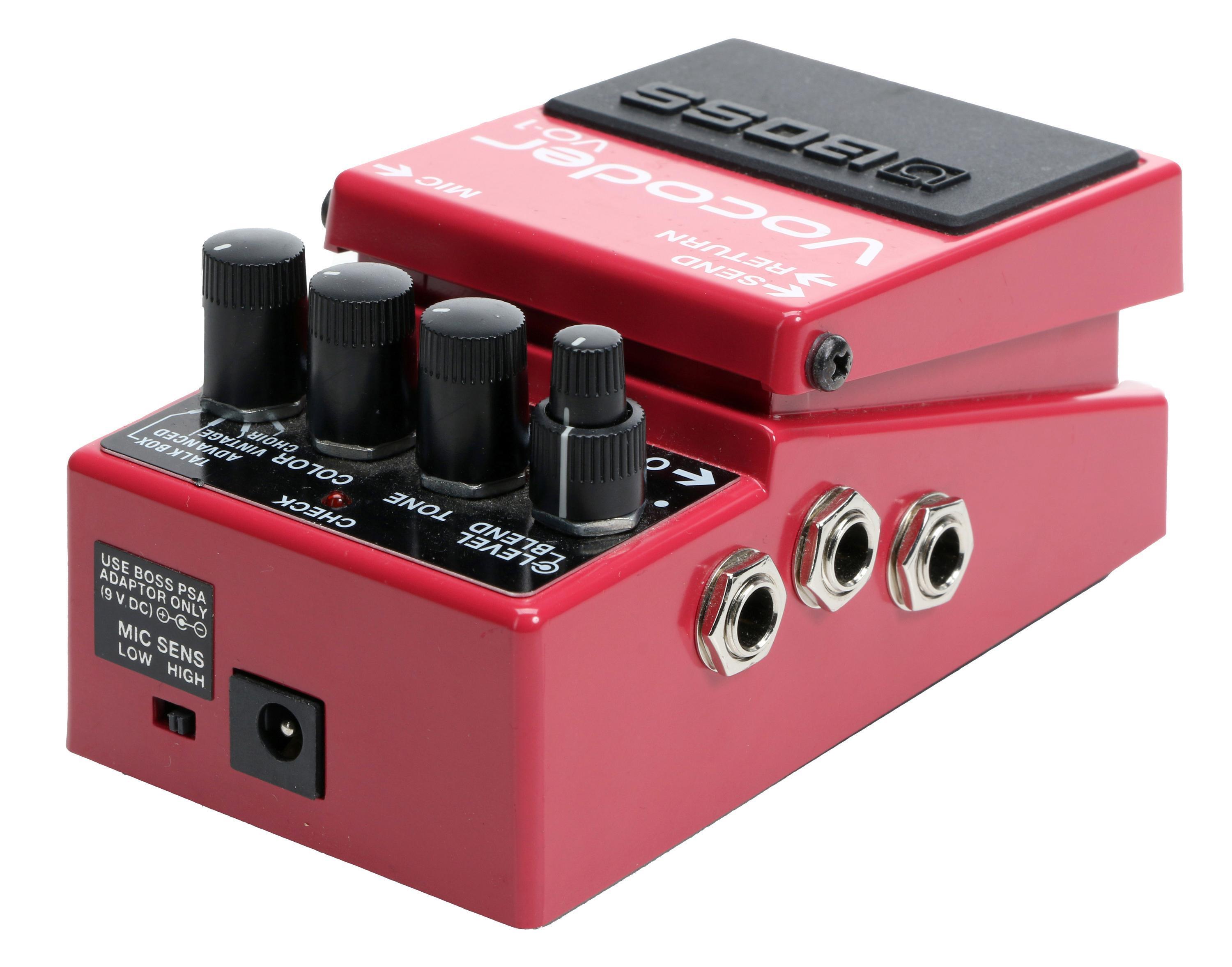 vocoder effect pedal