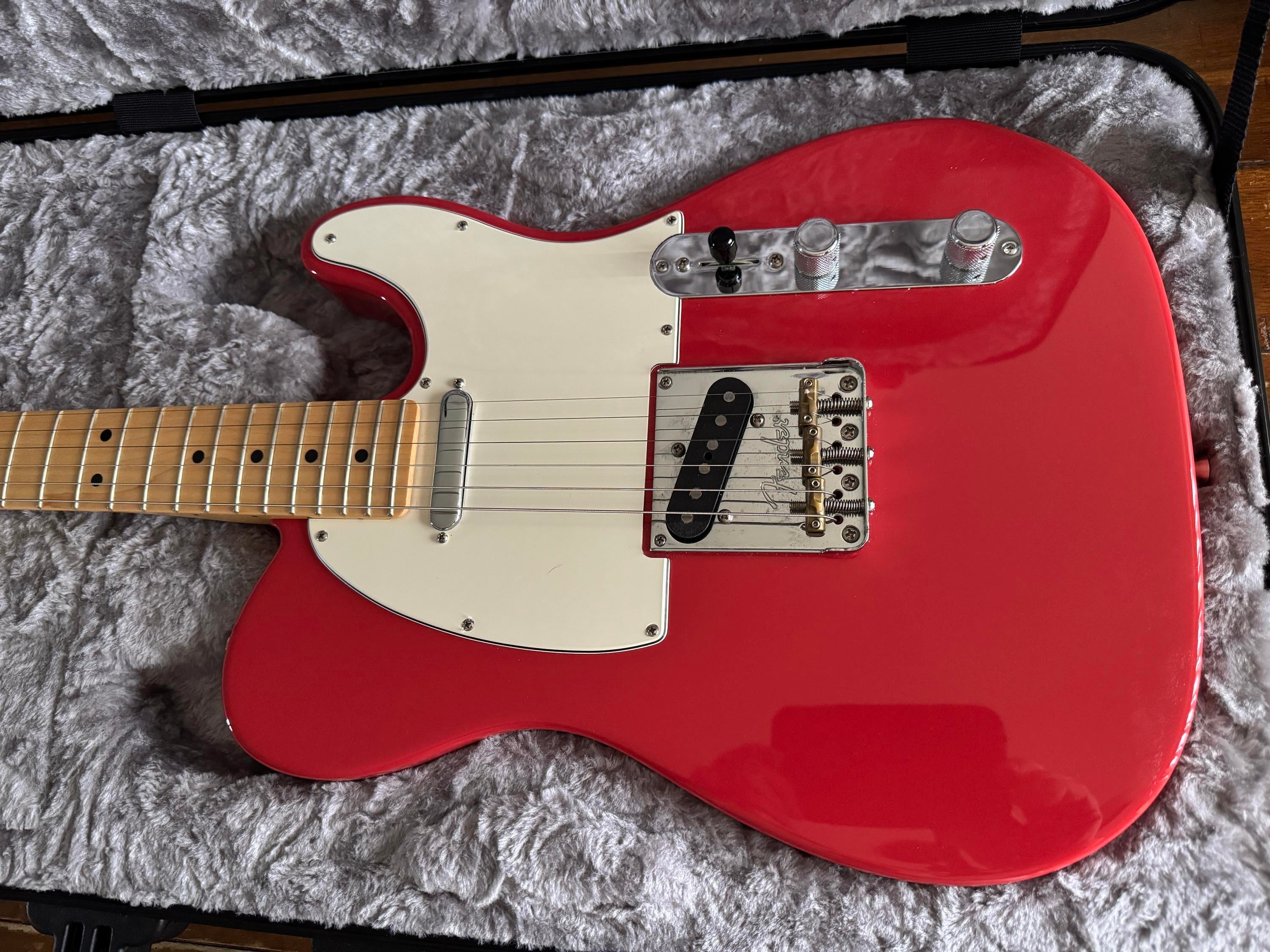 American Telecaster Mod Shop Fiesta Red