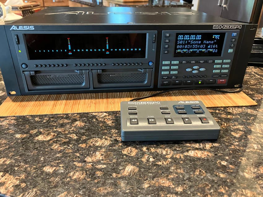 Used Alesis ADAT HD24 Hard Disk Audio Recorder Sweetwater Gear Exchange