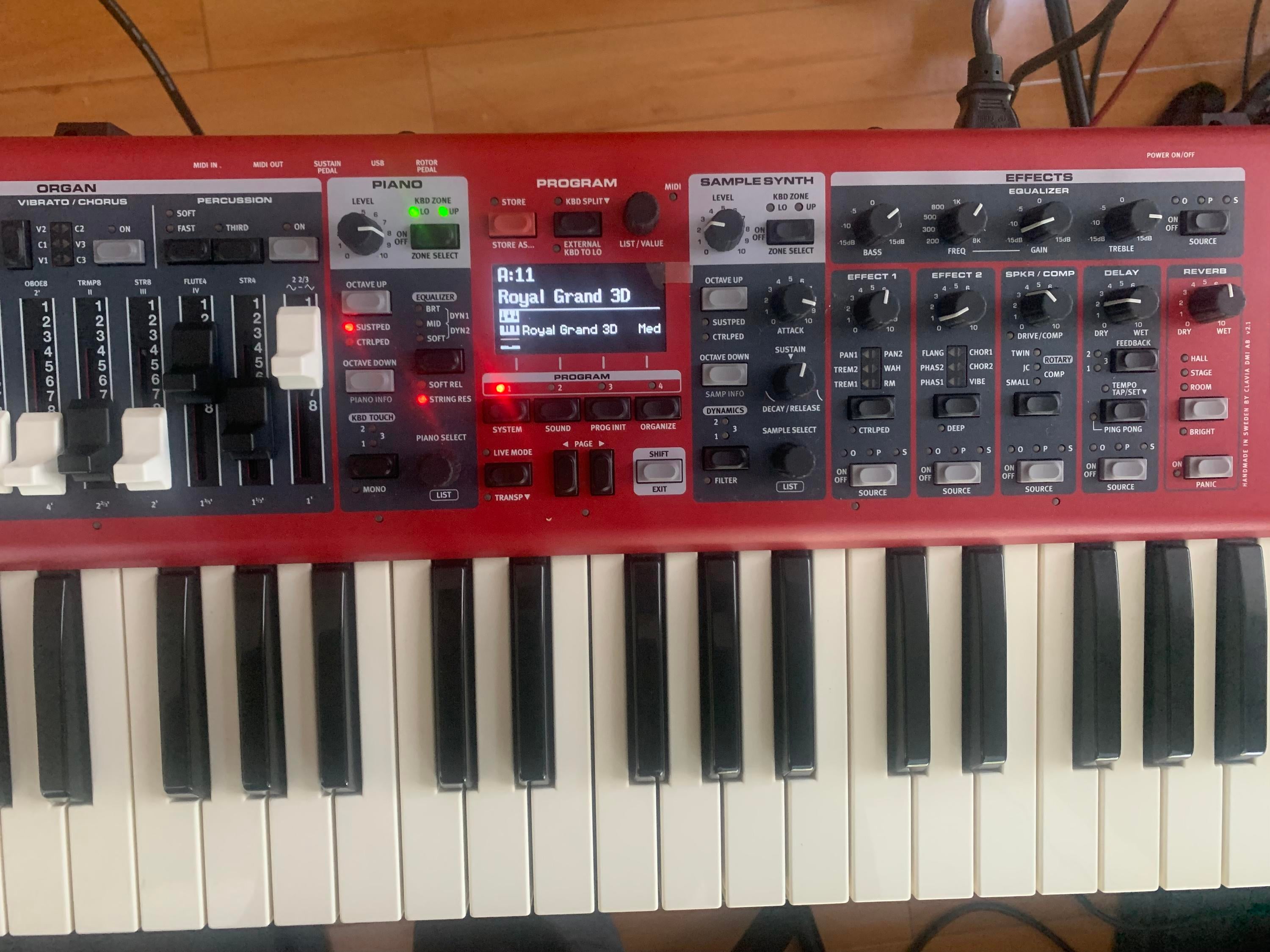 Used Nord Electro 6D 61 61-key - Sweetwater's Gear Exchange