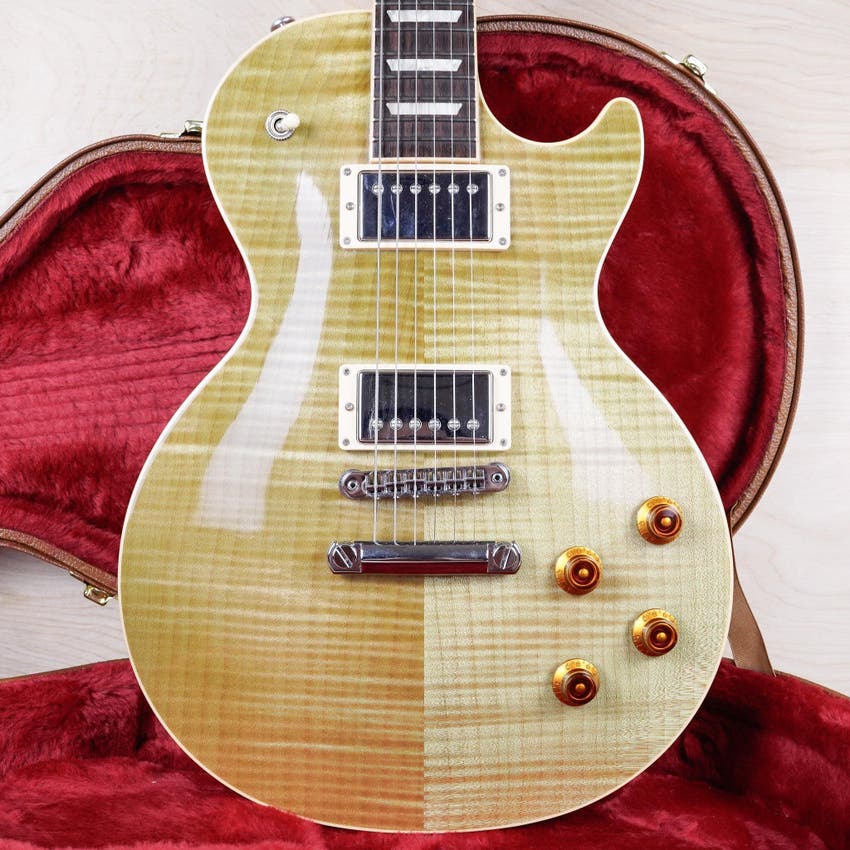 Les Paul Standard 2019 Seafoam Green Aged AAA Burstbucker Pro PAFs w/ OHSC