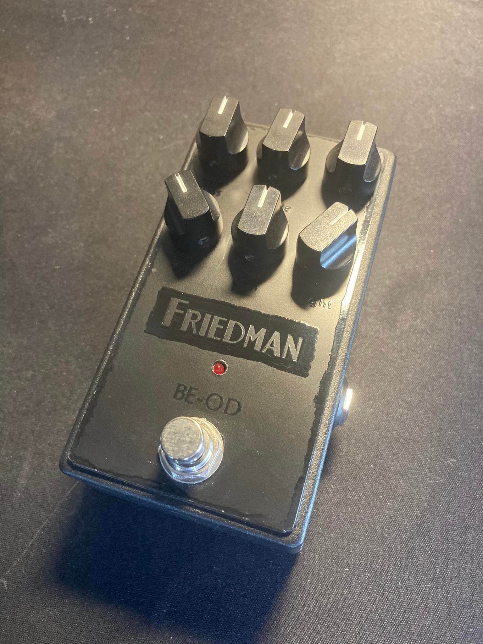 Used Friedman BE-OD Overdrive Pedal - 2019 Blacked Out Edition