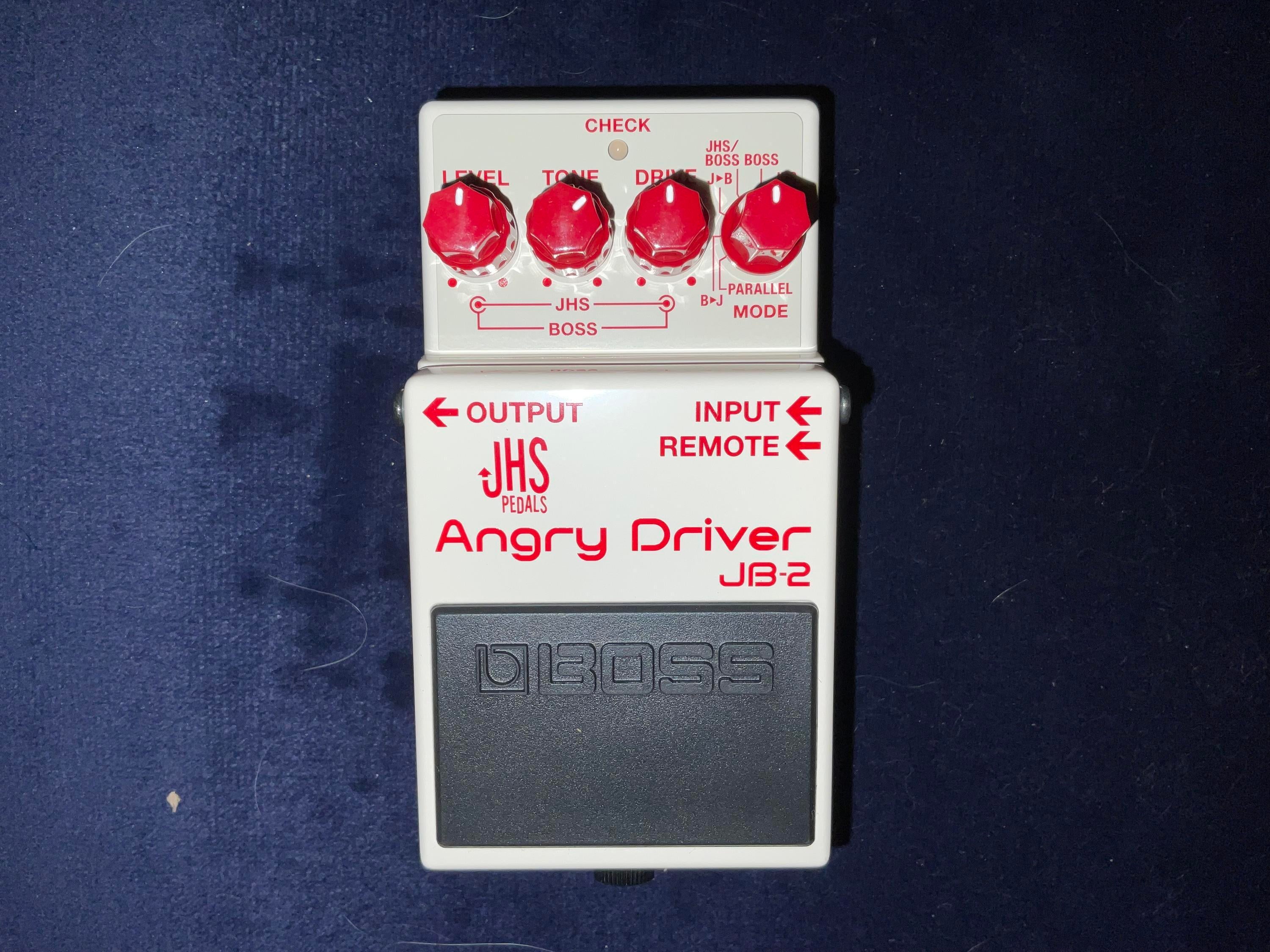 Used Boss JB-2 Angry Driver Overdrive Pedal