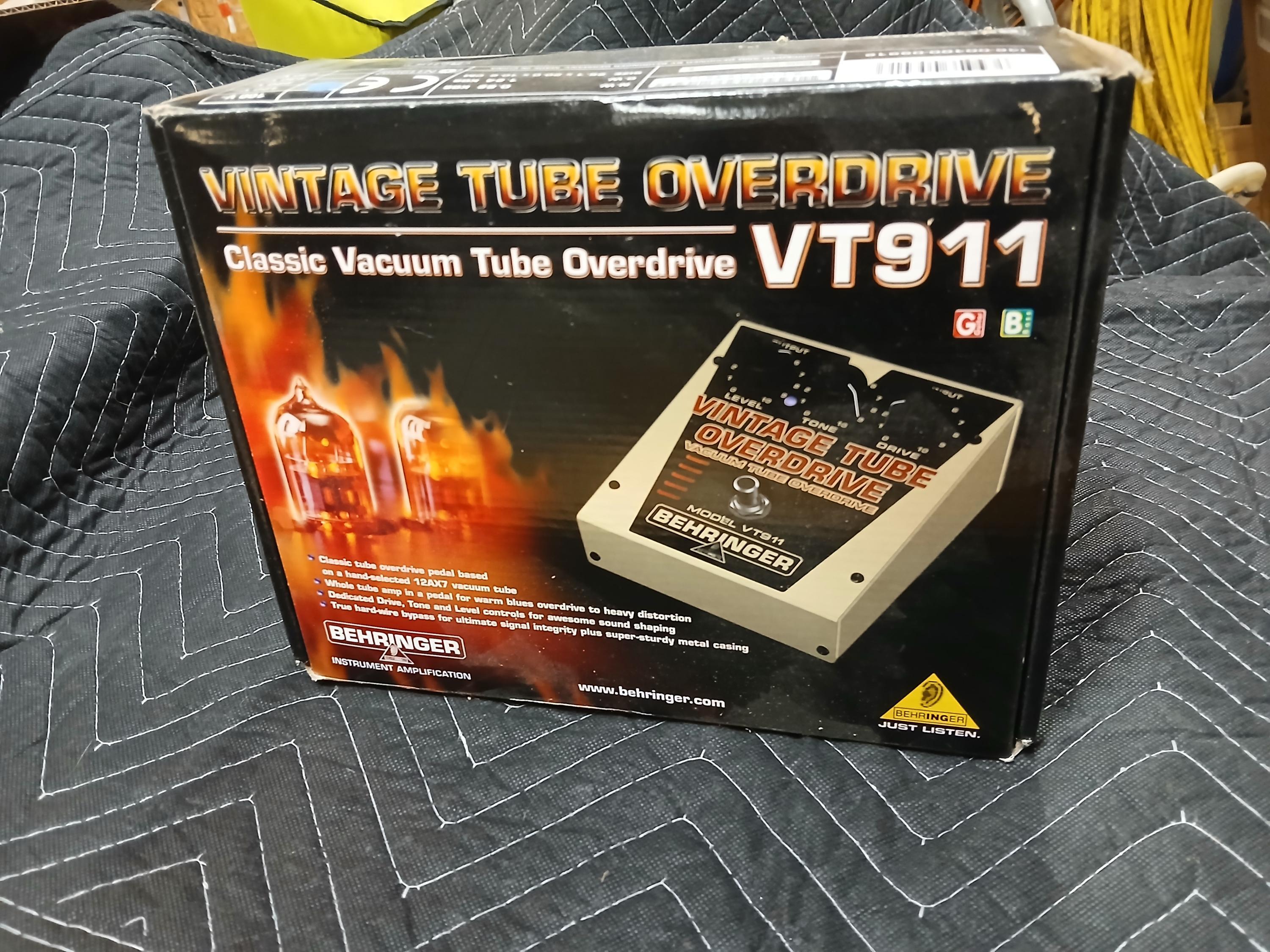 Used Behringer VT911 Vintage Tube - Sweetwater's Gear Exchange