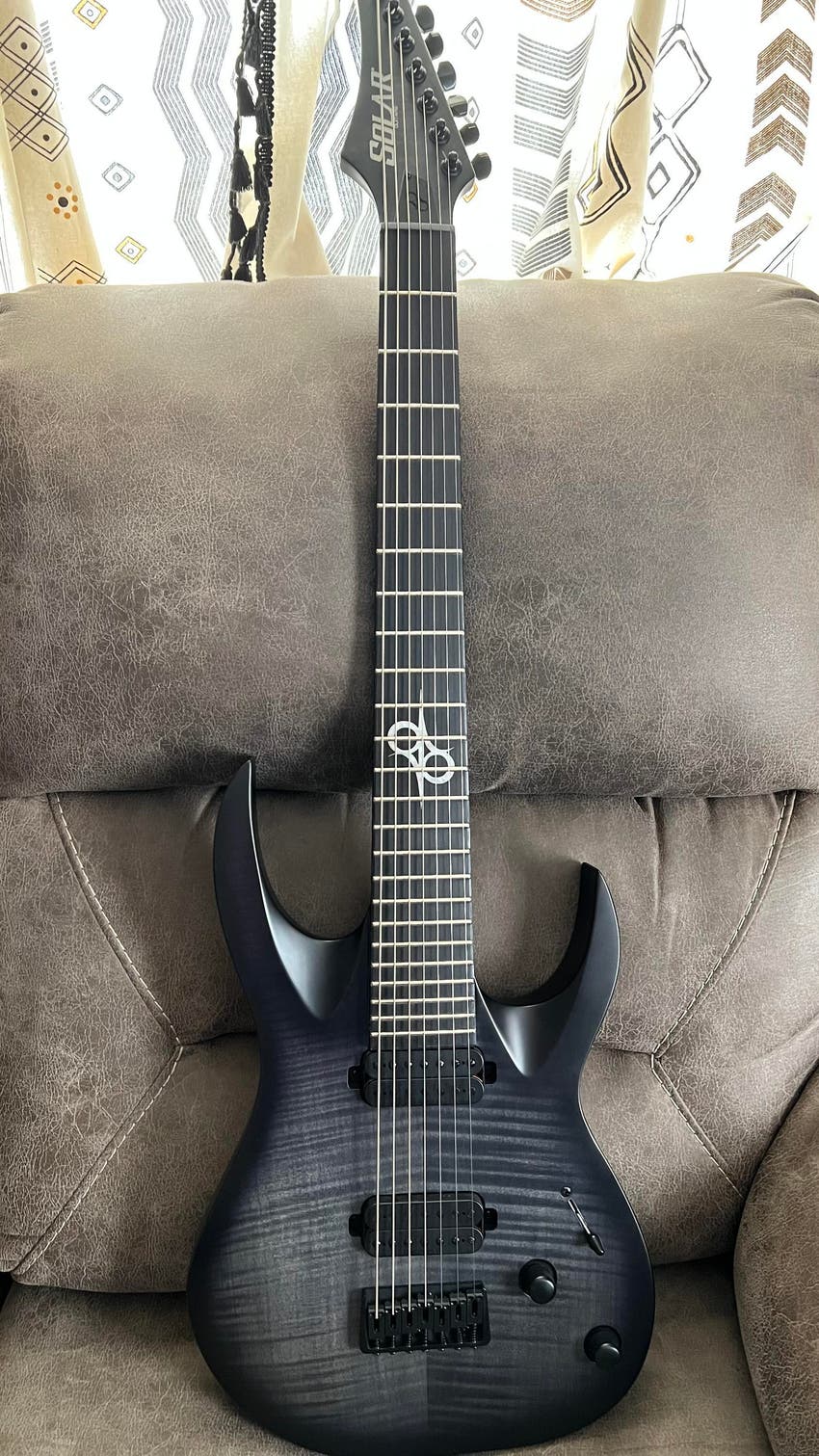 Used Solar A2.7FBB+ FLAME BLACK BURST MATTE Sweetwater Gear Exchange