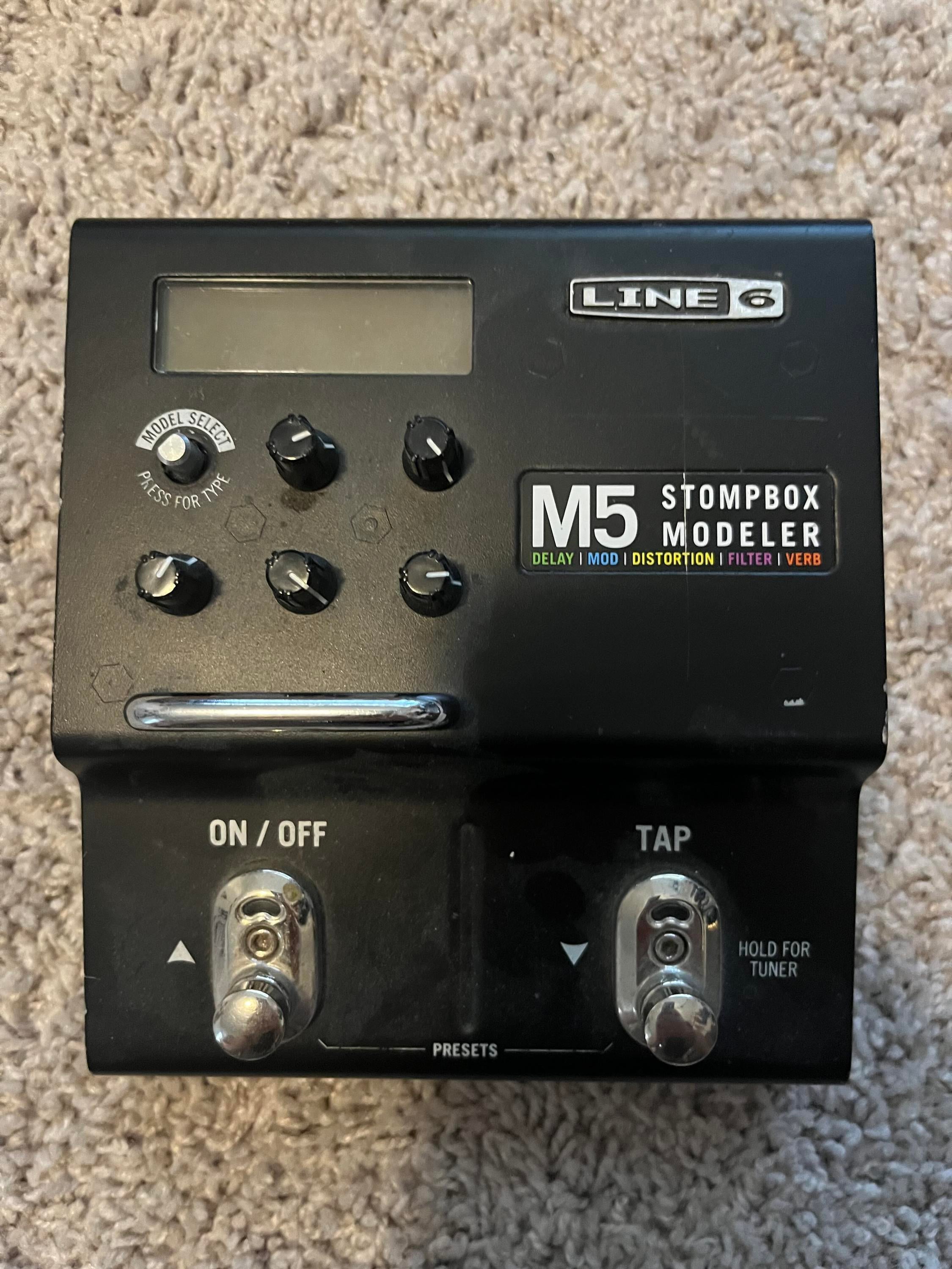 Used Line 6 M5 Stompbox Modeler Pedal