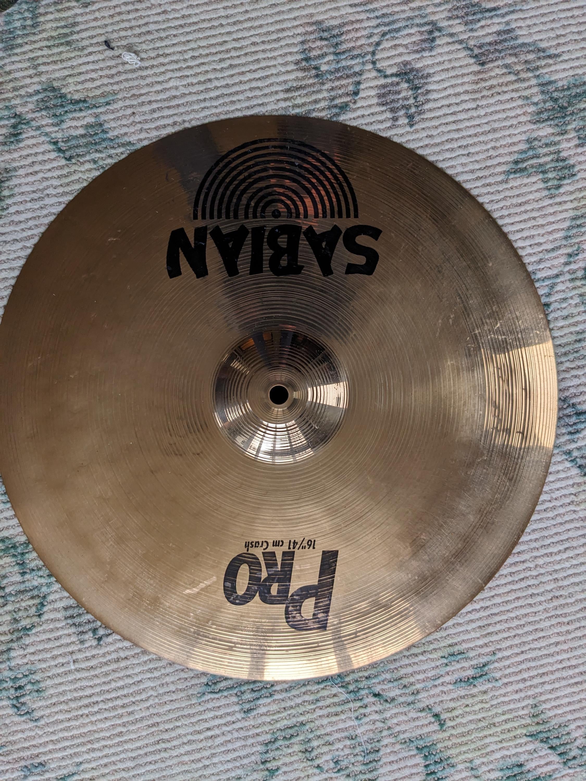 Sabian pro deals 16 crash