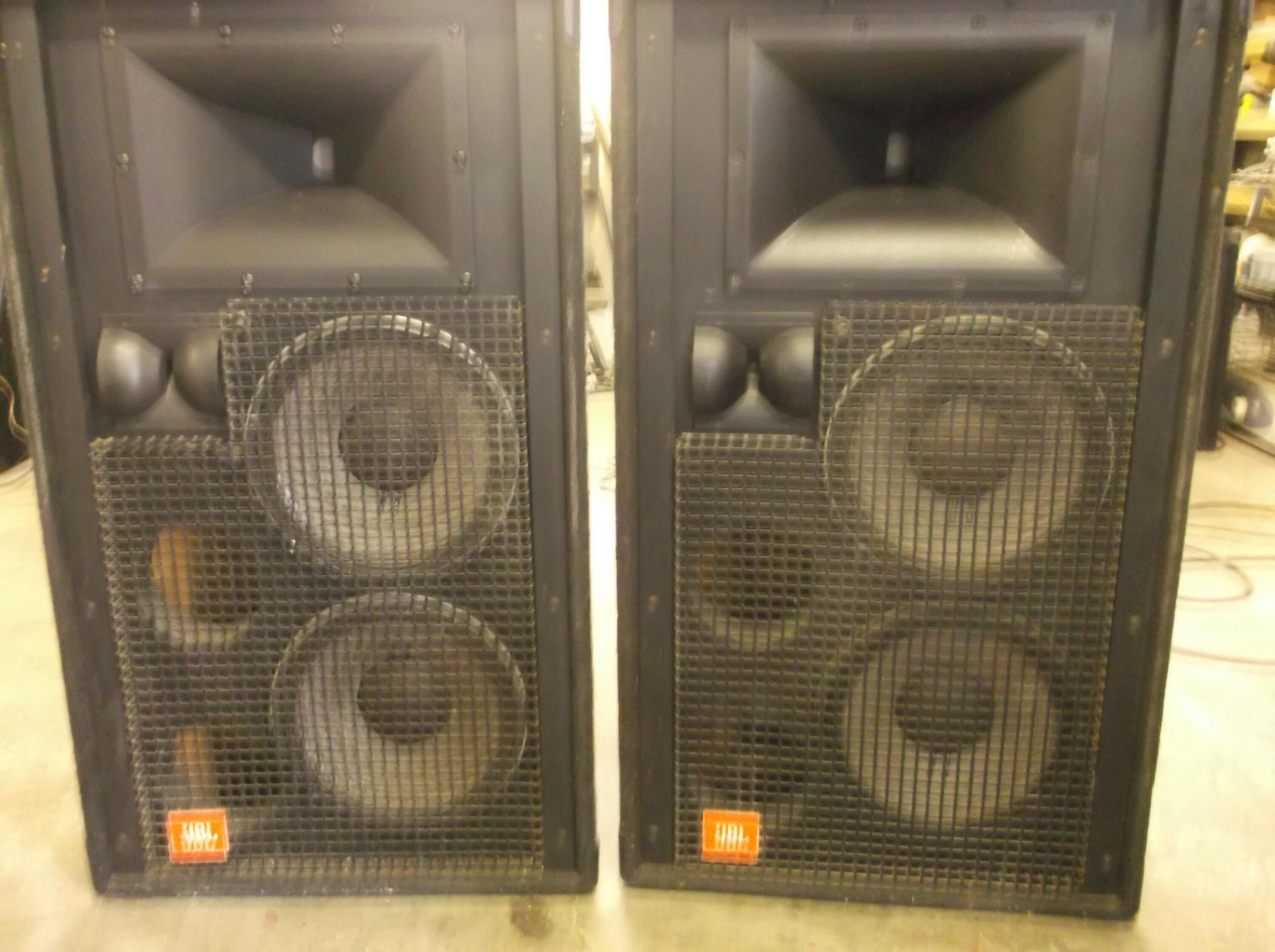 Used JBL Speakers (2) SR 4732a