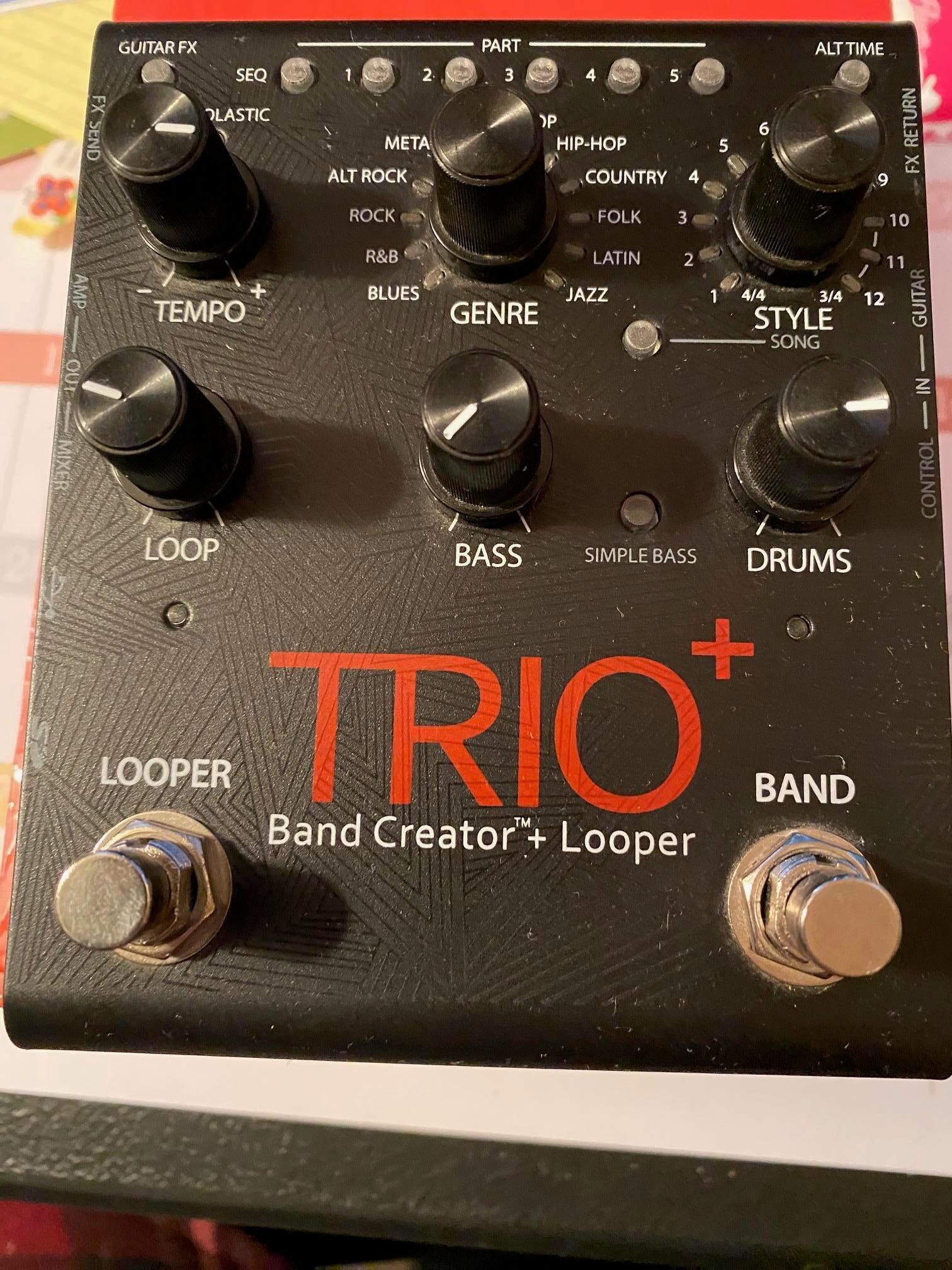 品質は非常に良い 【新品、未使用品】(TRIO+ Band Creator+Looper