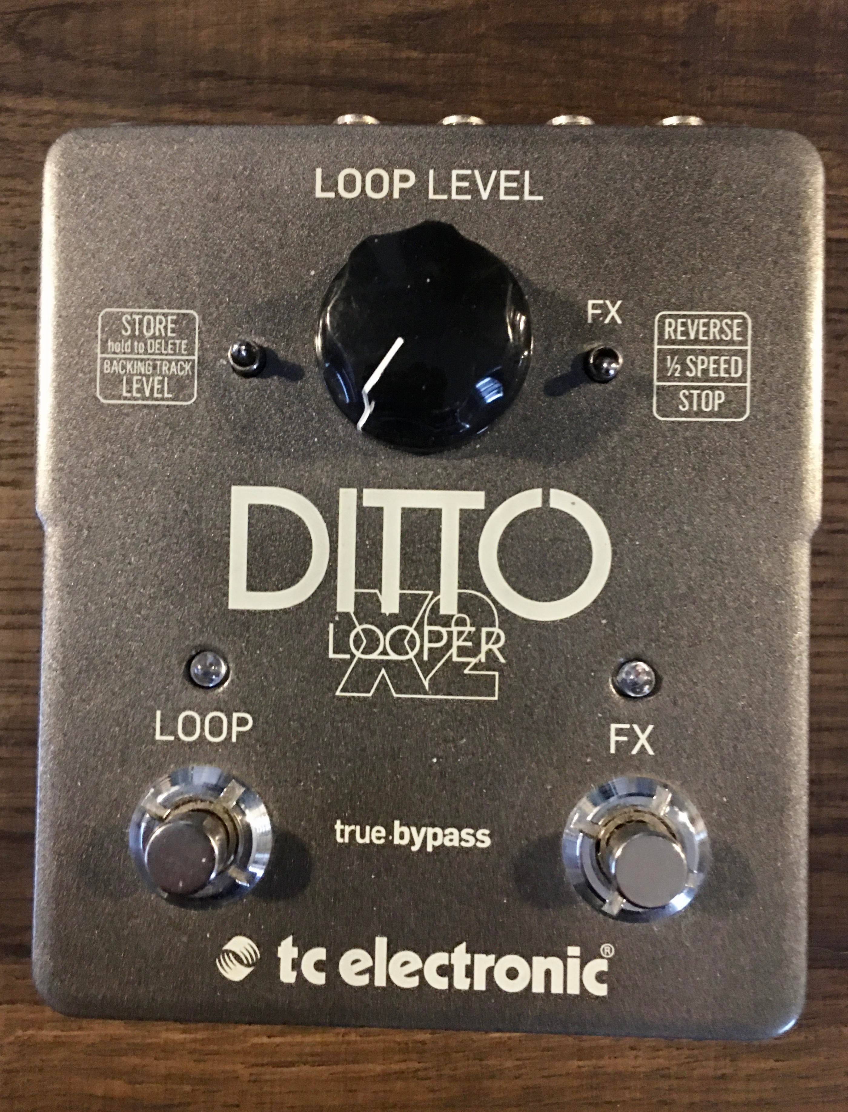 Used TC Electronic Ditto X2 Looper Pedal | Sweetwater Gear Exchange