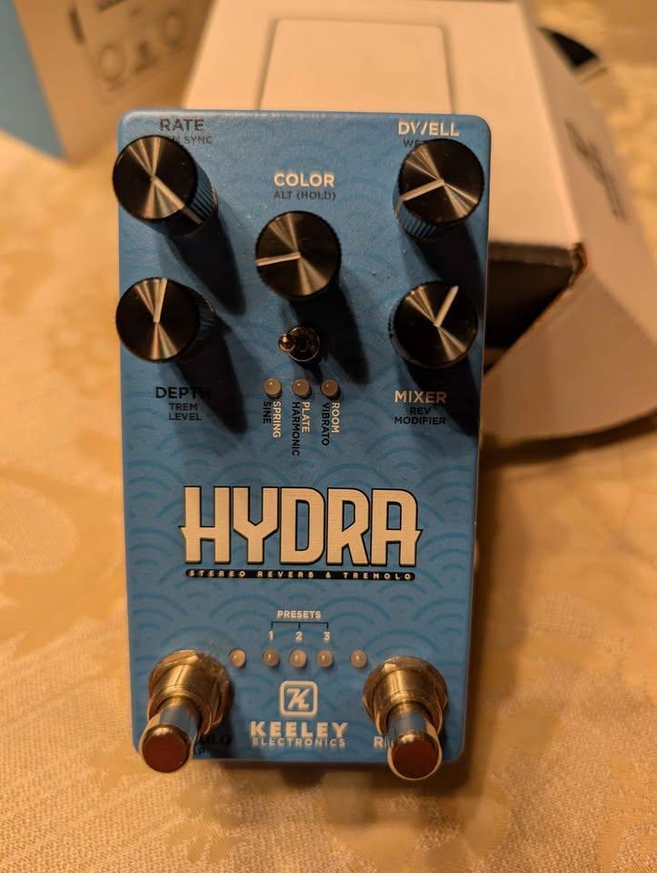 Used Keeley Hydra Stereo Reverb & - Sweetwater's Gear Exchange