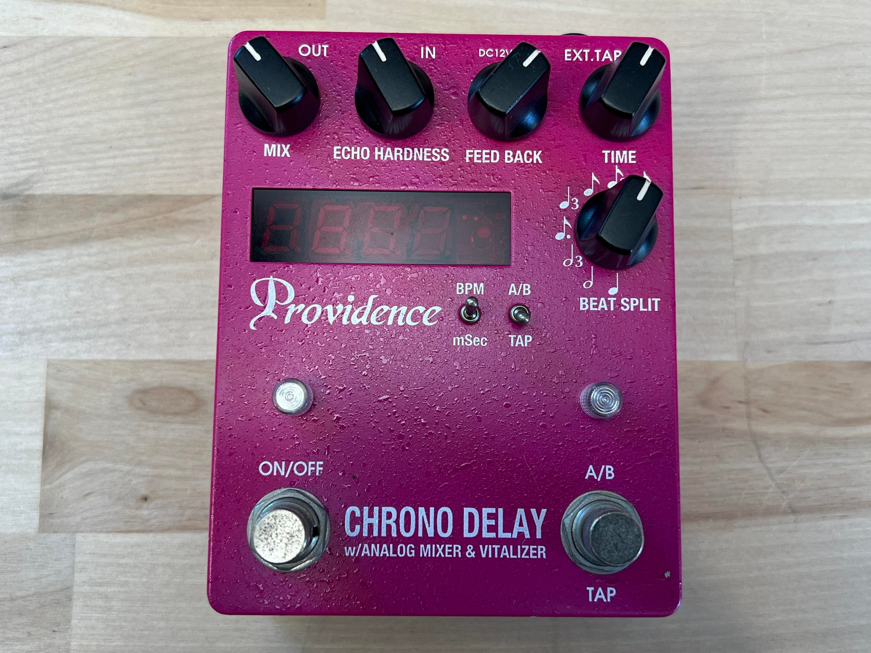 Used Providence Chrono Delay DLY-4 (John Mayer's pick for digital delay)