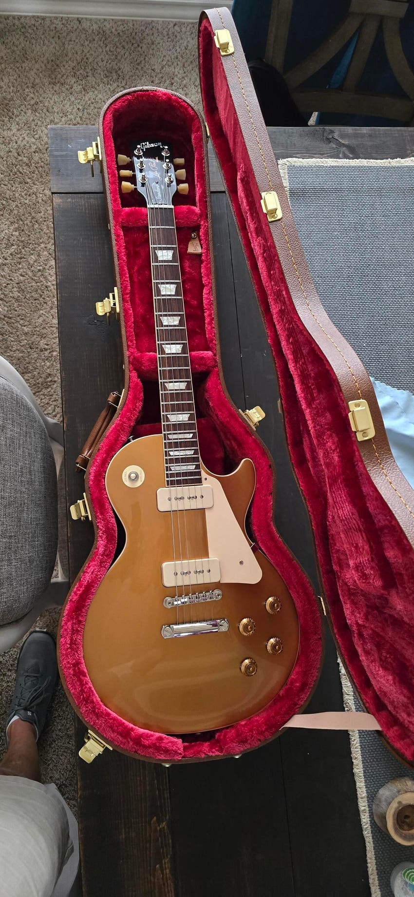 Les Paul Standard '50s P90 Electric Guitar - Gold Top