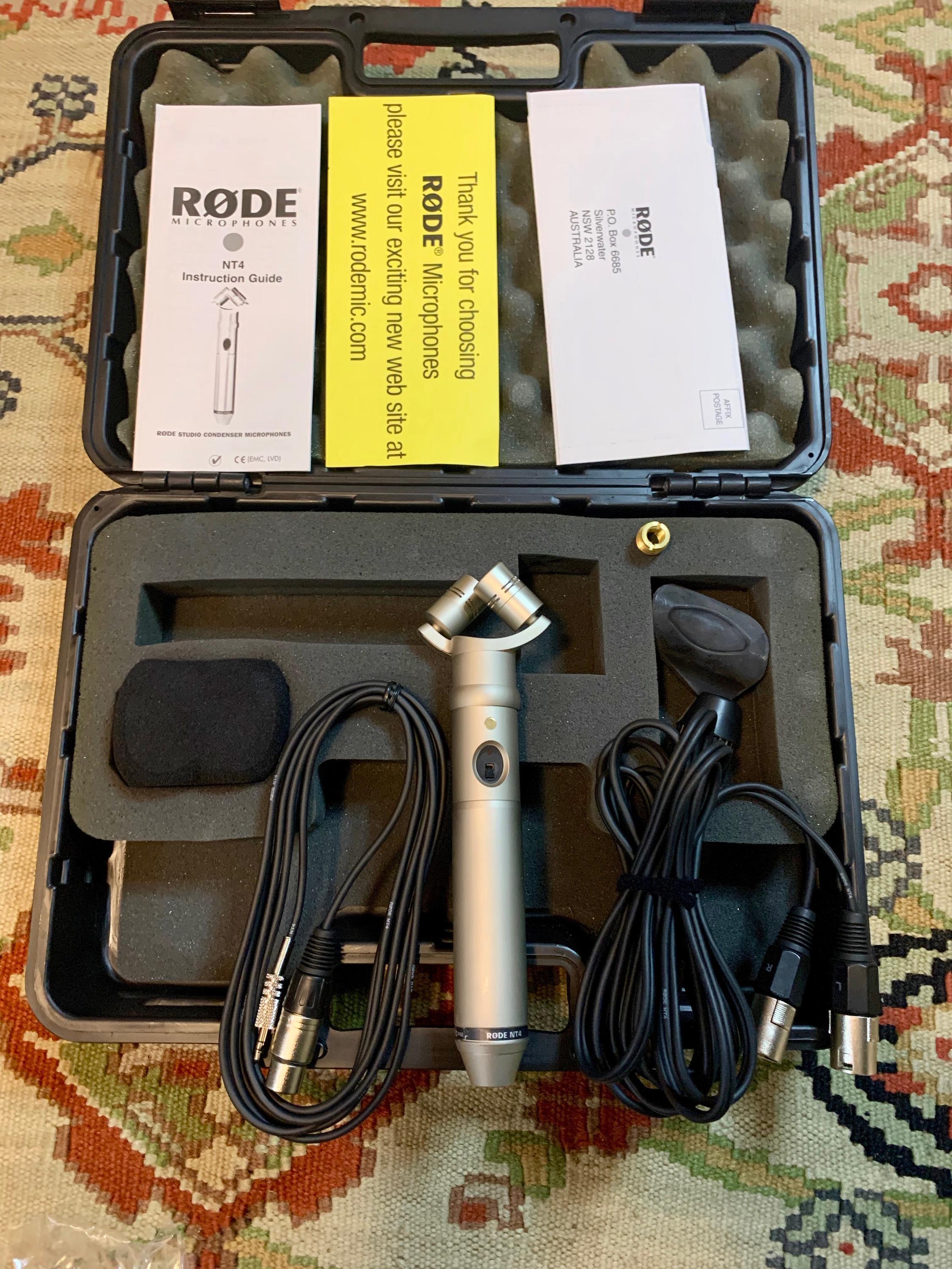 Used Rode NT4 Stereo X/Y Condenser - Sweetwater's Gear Exchange