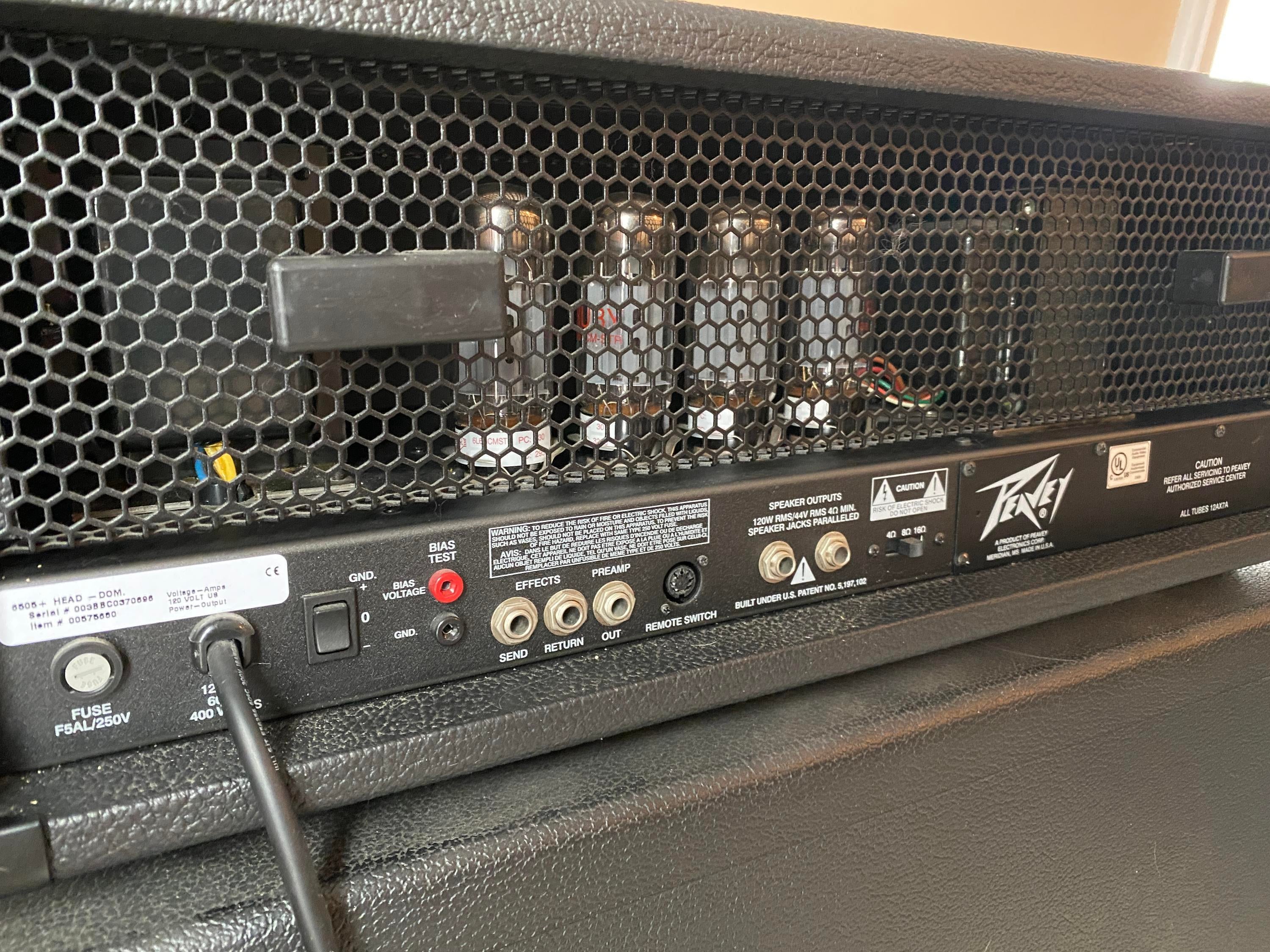 Used Peavey 6505+ 120W 2-channel Tube Head | Sweetwater Gear Exchange