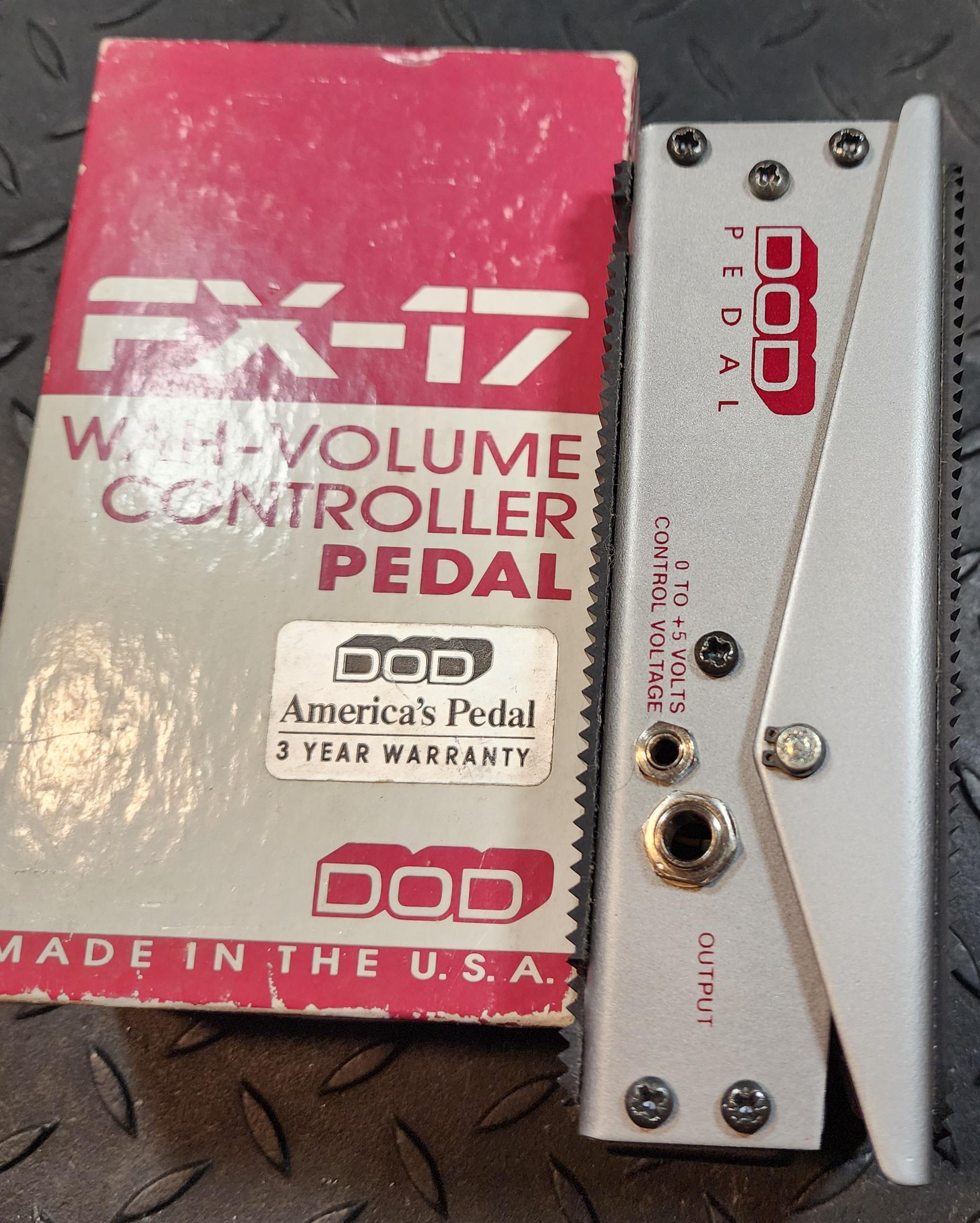 Used DOD Wah-Volume FX-17 FX17 - Sweetwater's Gear Exchange