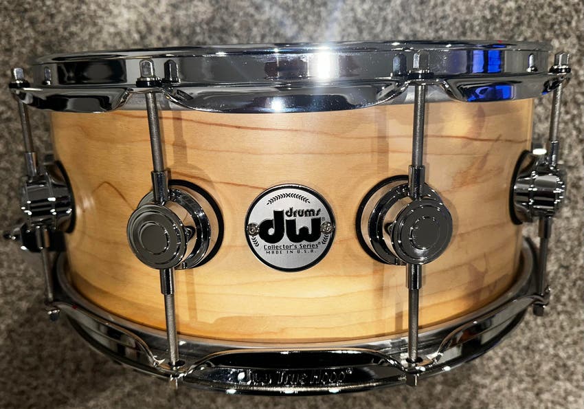 Used DW Collectors 6x14 Maple Snare Drum Sweetwater's Gear Exchange