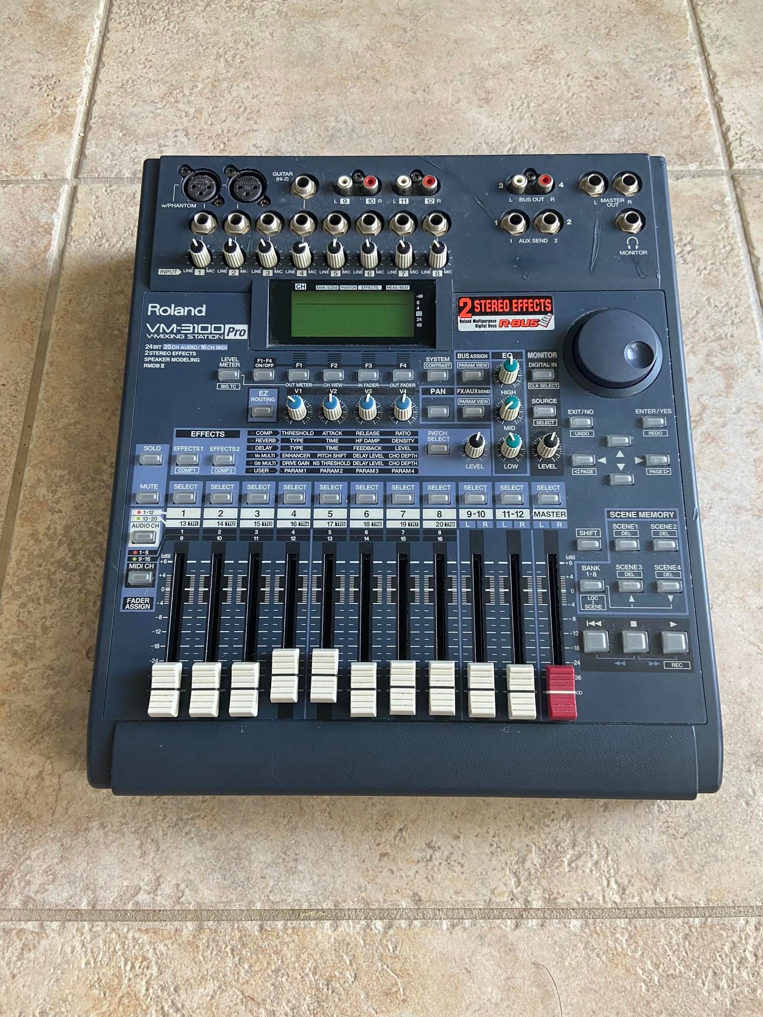 Used Roland VM-3100 Pro Digital Mixer