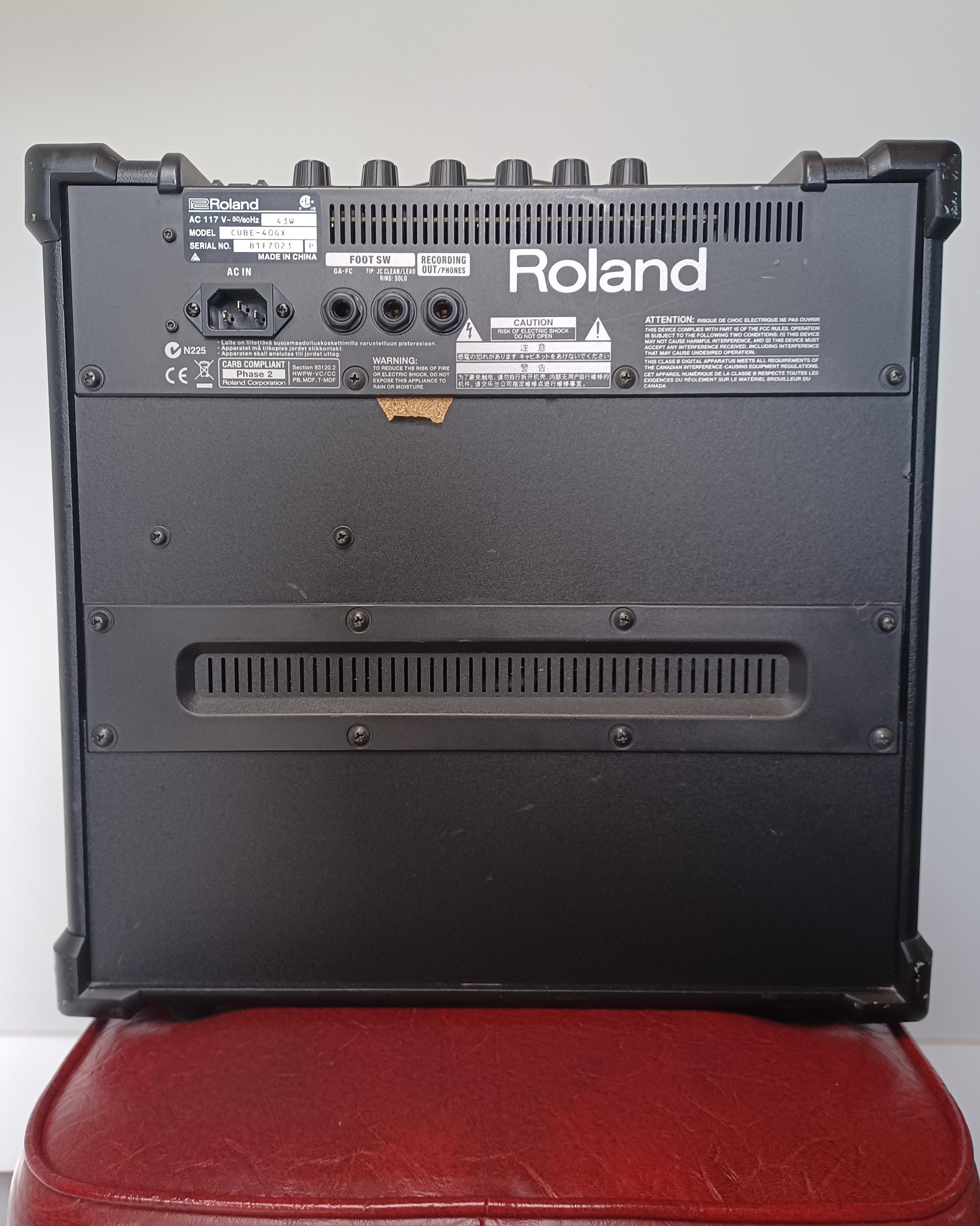 Used Roland CUBE-40GX 40-watt 1x10