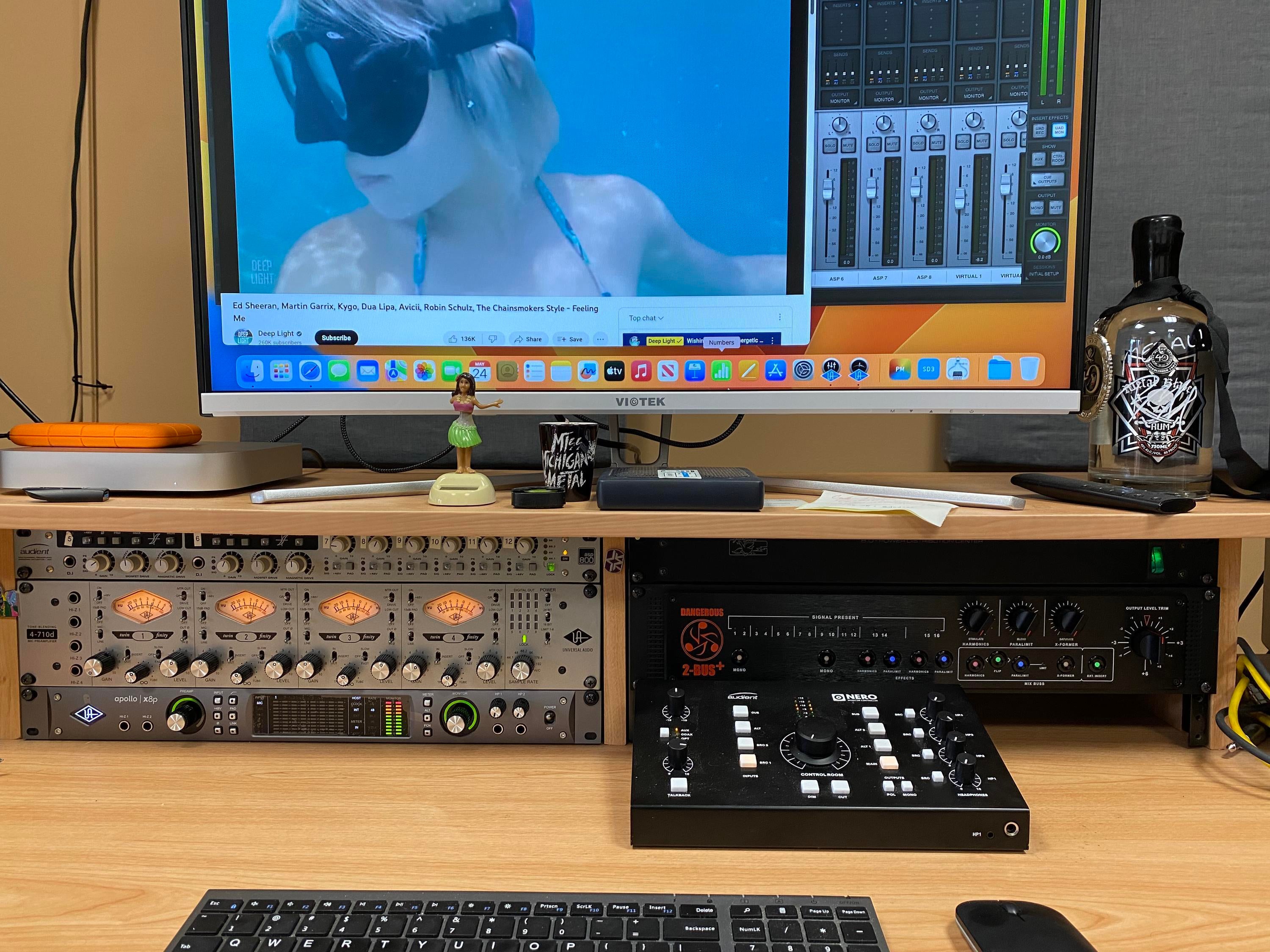 Used Audient ASP800 8channel Mic Preamp Sweetwater's Gear Exchange