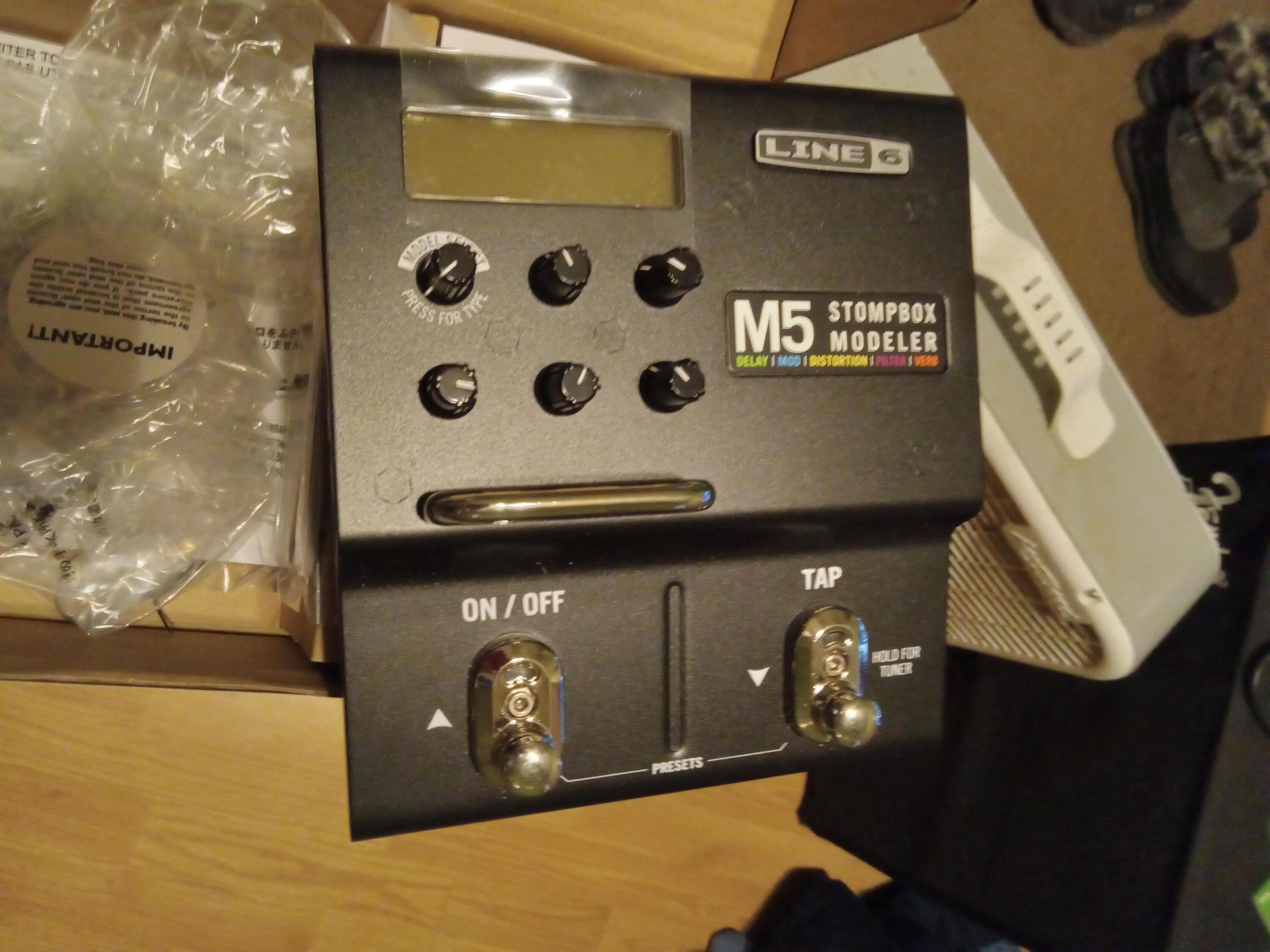 Used Line 6 M5 Stompbox Modeler - Sweetwater's Gear Exchange