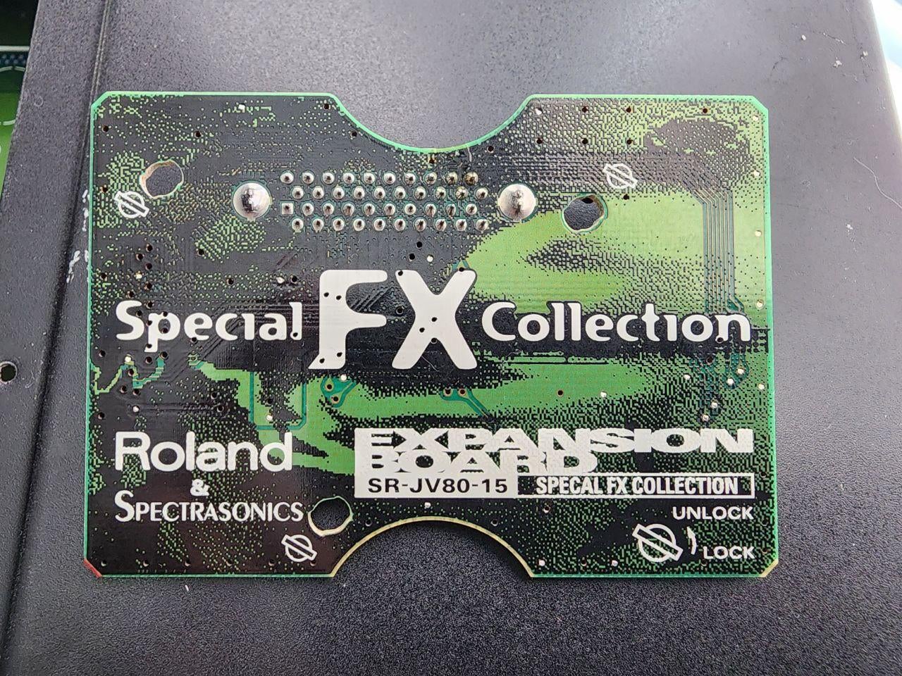 Used Roland Special FX expansion card SR-JV80-15