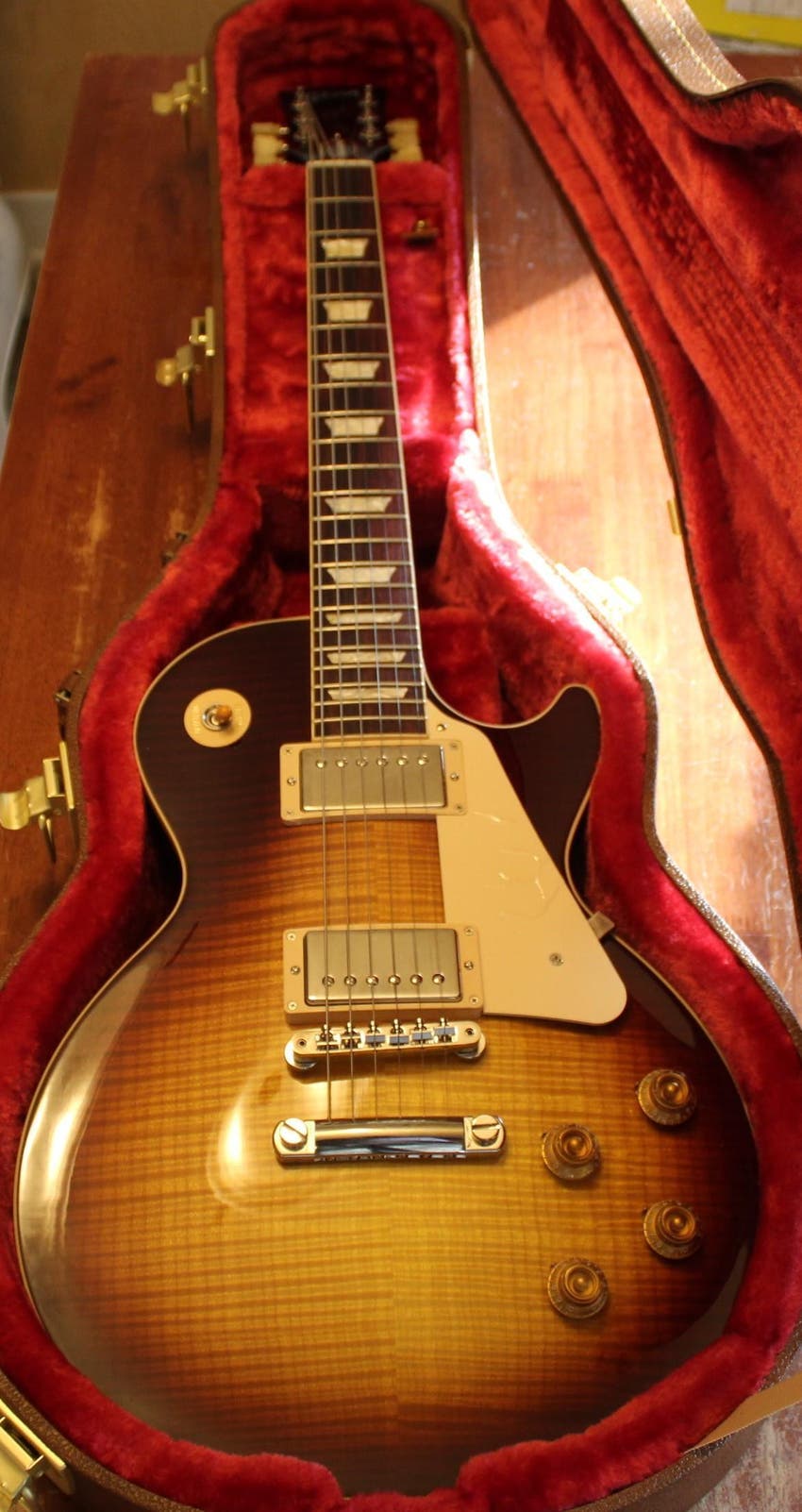 Les Paul Standard '50s AAA Top Electric Guitar - Iced Tea, Sweetwater Exclusive