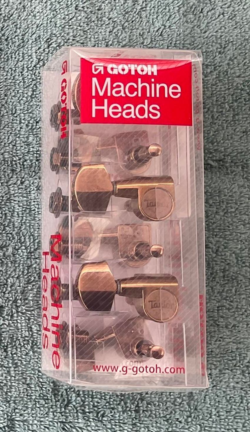 Used Taylor Guitar Tuners 181 / 3X3 Polished BRONZE 6 String