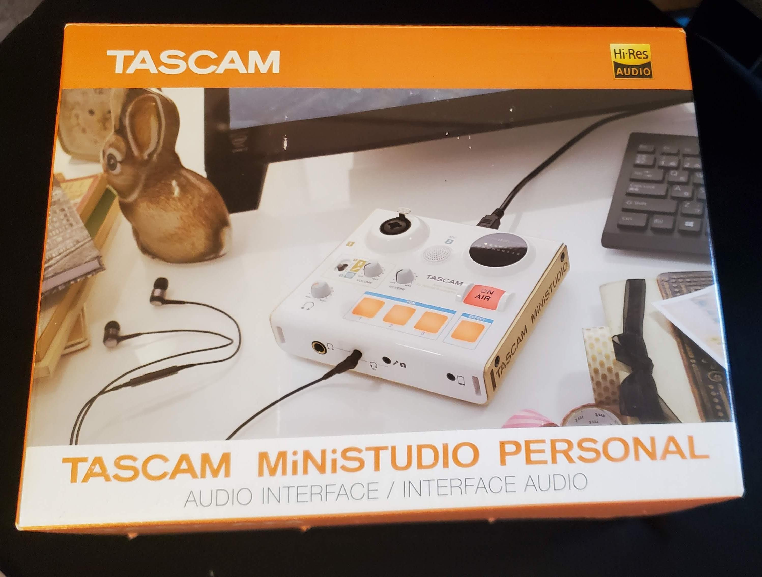 Used Tascam MiNiSTUDIO PERSONAL US-32 USB AUDIO INTERFACE