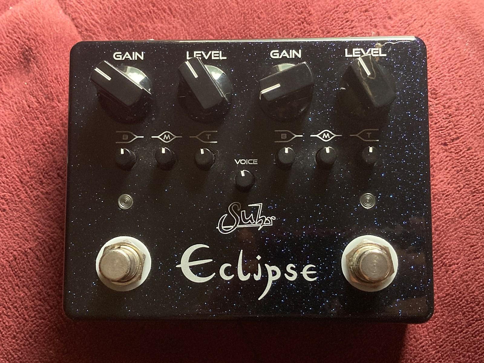 Used Suhr Eclipse Dual-Channel Overdrive/Distortion - Black Galactic/Galaxy  Finish