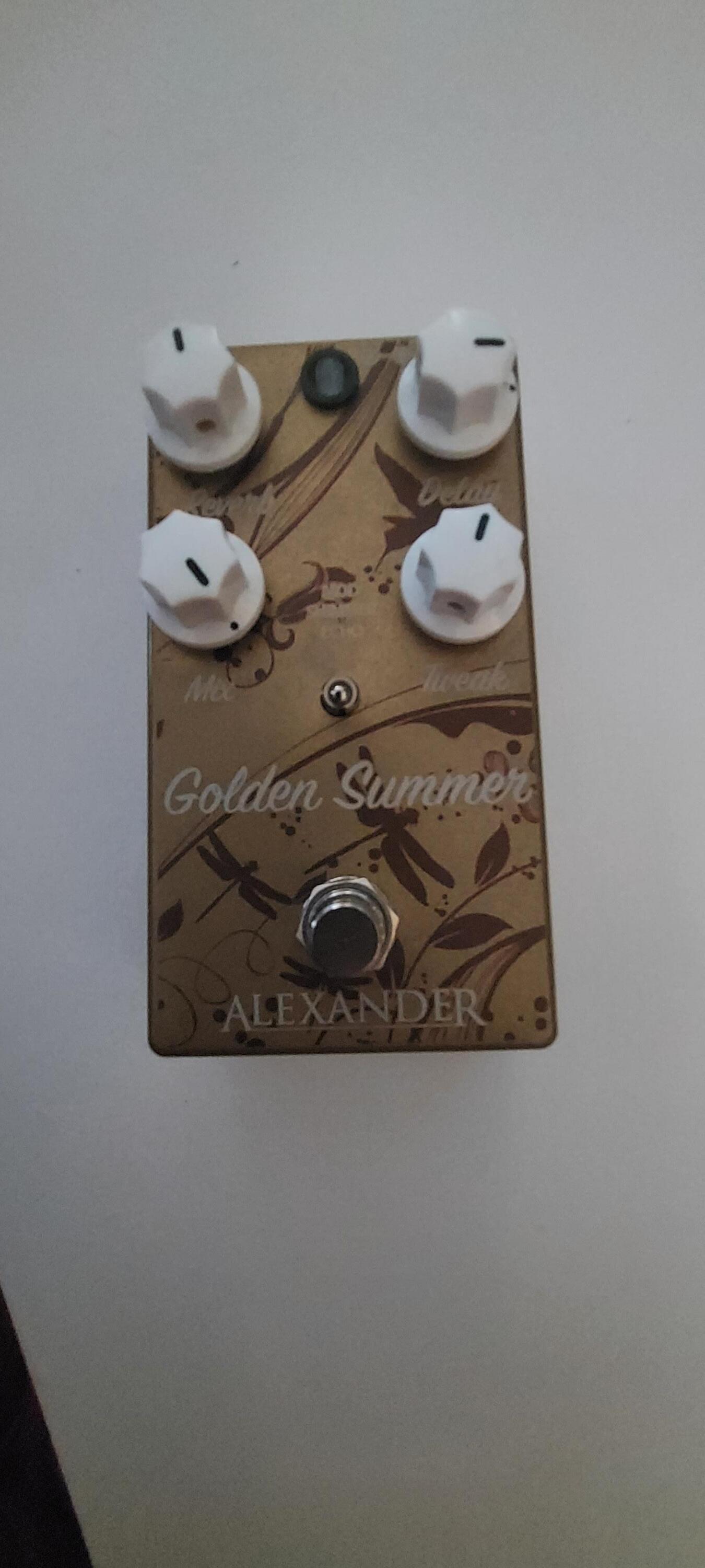 在庫限りッ！アウトレット ALEXANDER PEDALS ゴールデンサマー