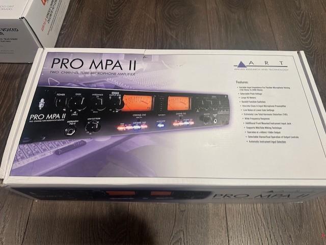 Used ART Pro MPA II 2-channel Tube - Sweetwater's Gear Exchange Used ART Pro MPA II 2-channel Tube - Sweetwater's Gear Exchange